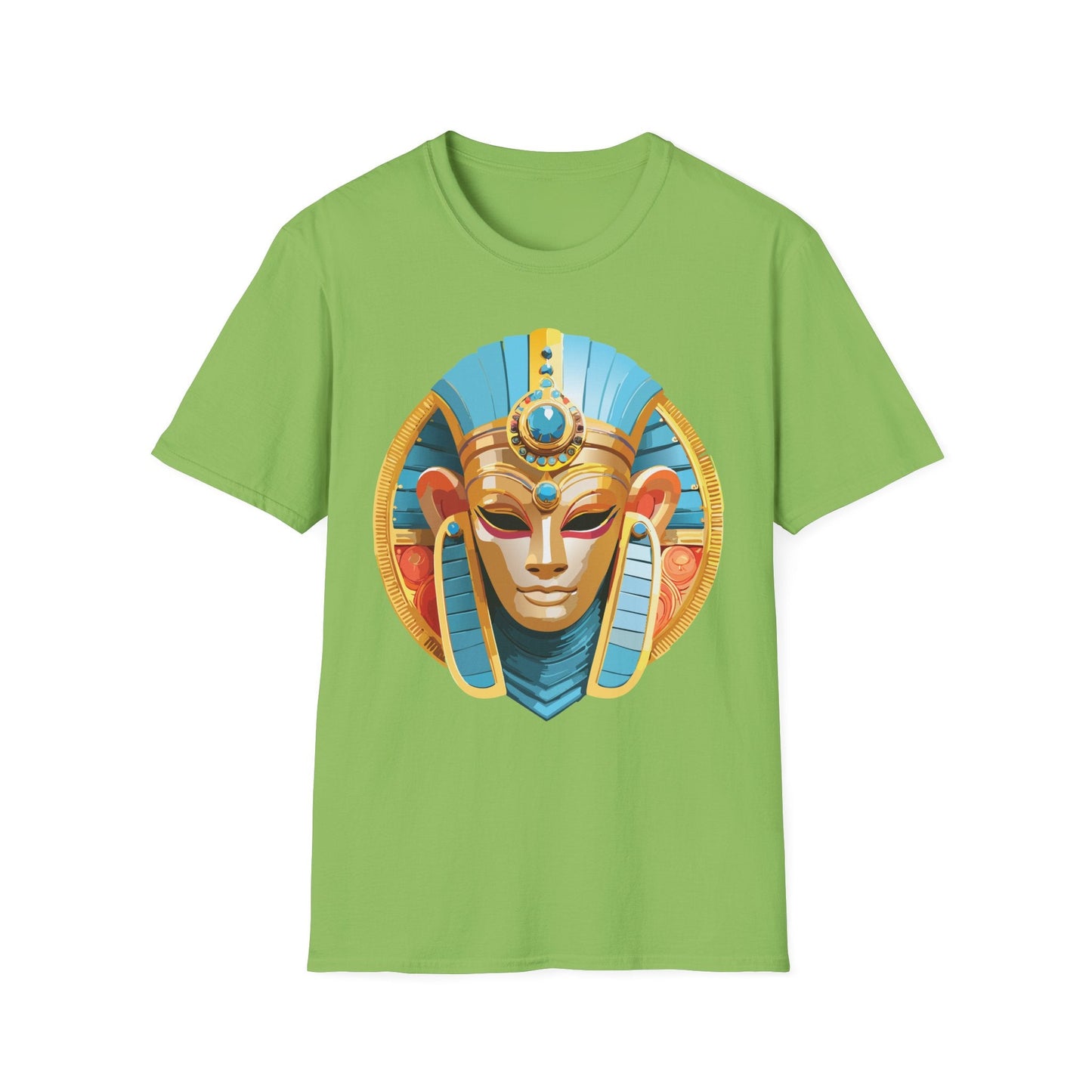 Mask Tee Shirt Unisex Softstyle Short Sleeve Art Design T Shirt 100 Percent Ring Spun Cotton