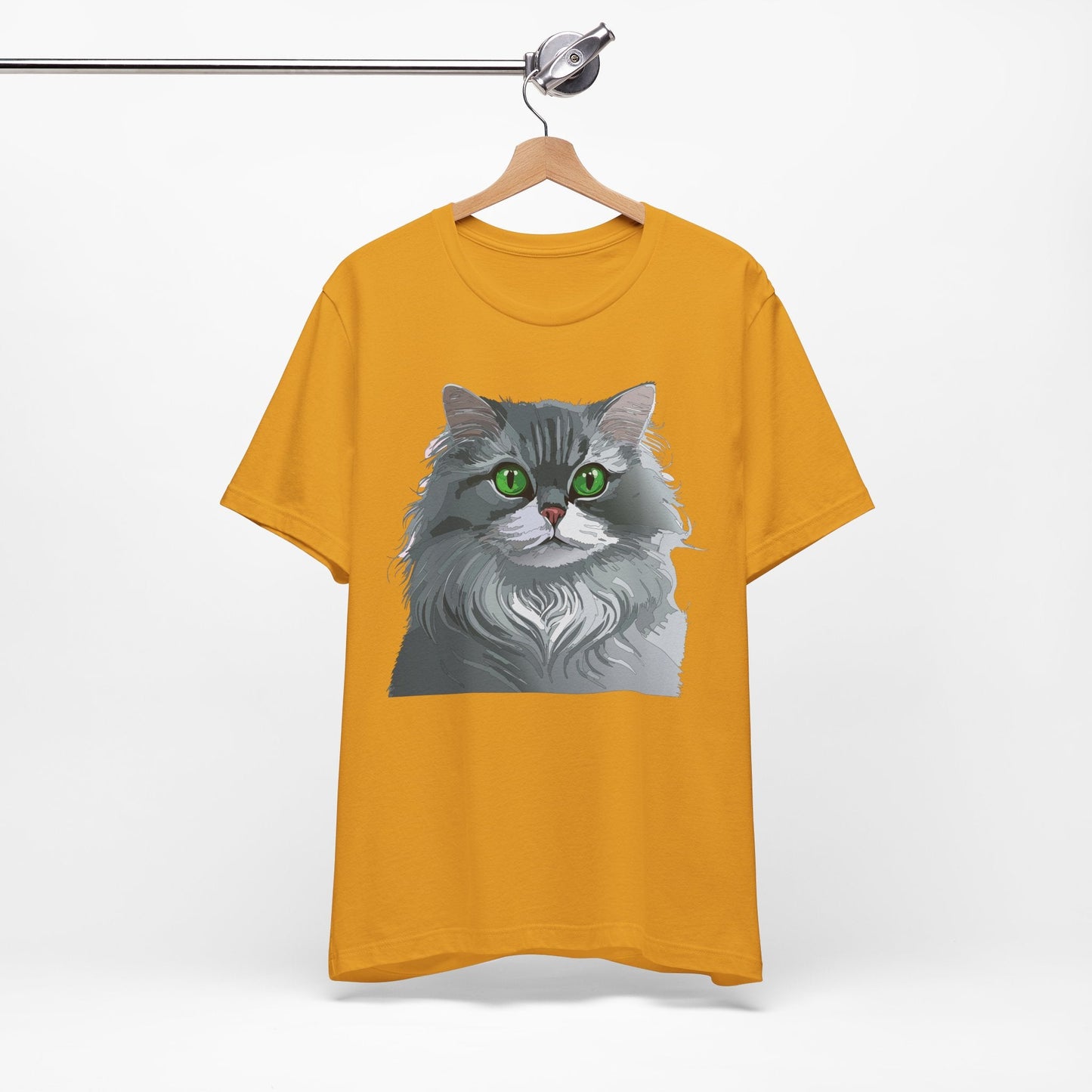 Unisex Animal Shirt With Art Design Animals Tee Short Sleeve Jersey Style Wild Animals Shirt