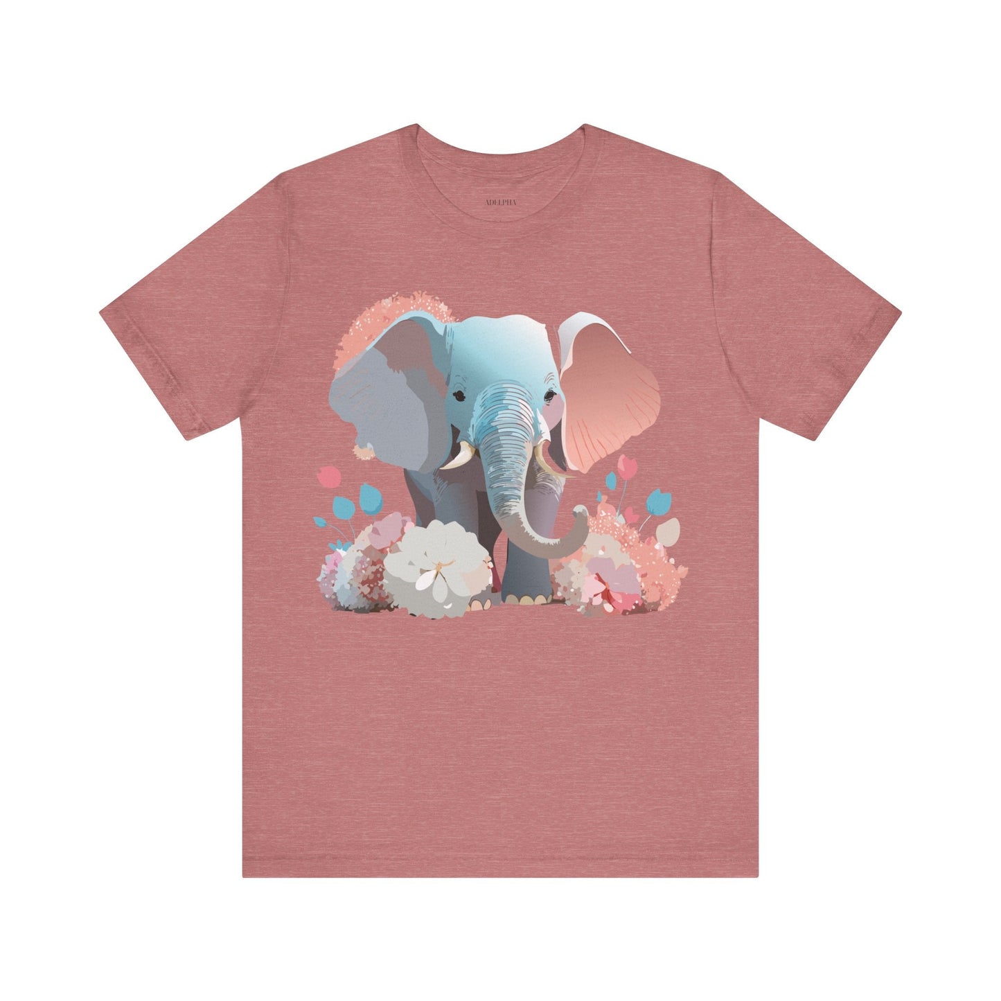 Elephant Graphic T Shirt By Adelpha Unisex Jersey Short Sleeve Artwork Tee Vintage Inspired
