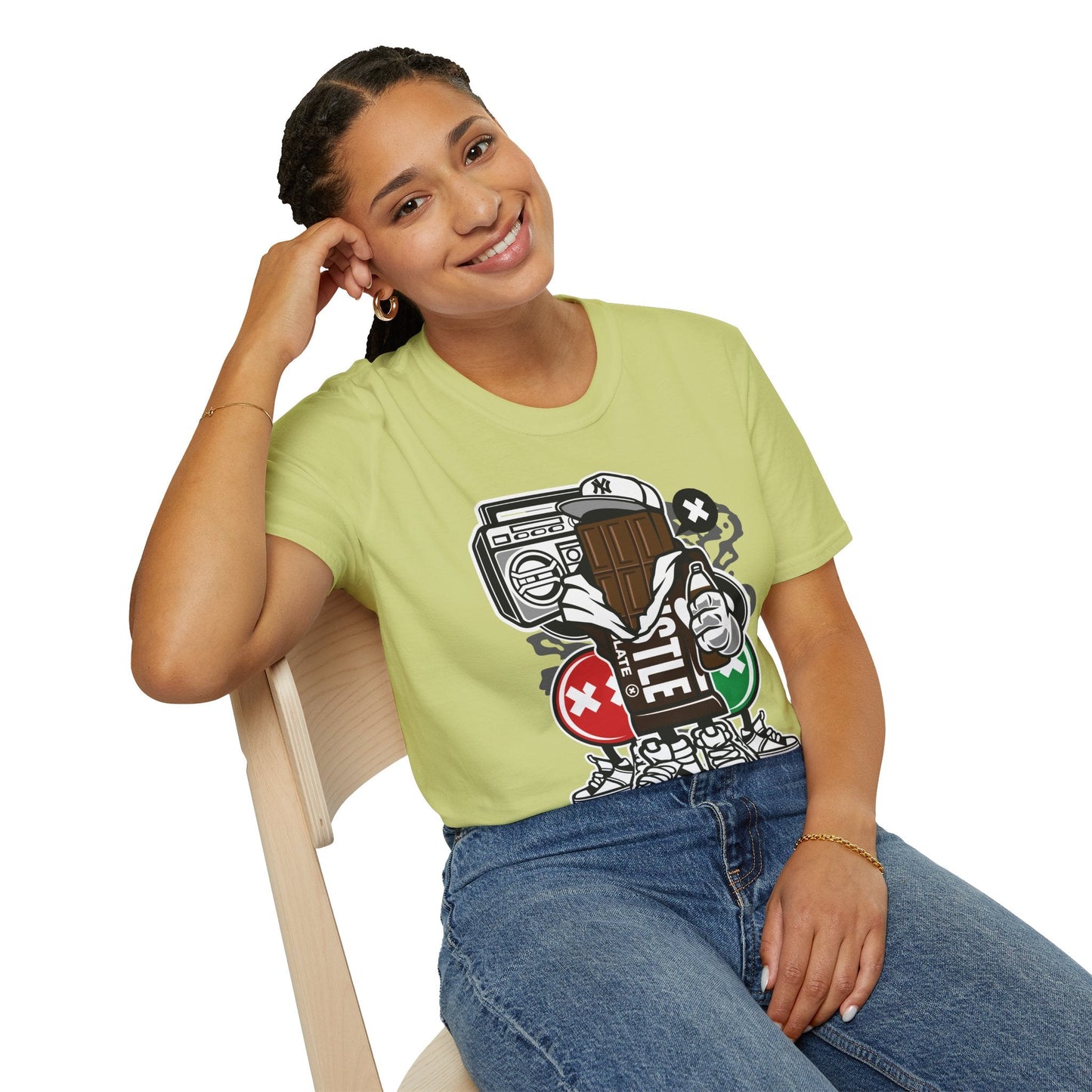 Gildan Softstyle Unisex Cartoon T Shirt Animation Funny Tee Breathable 100 Percent Cotton