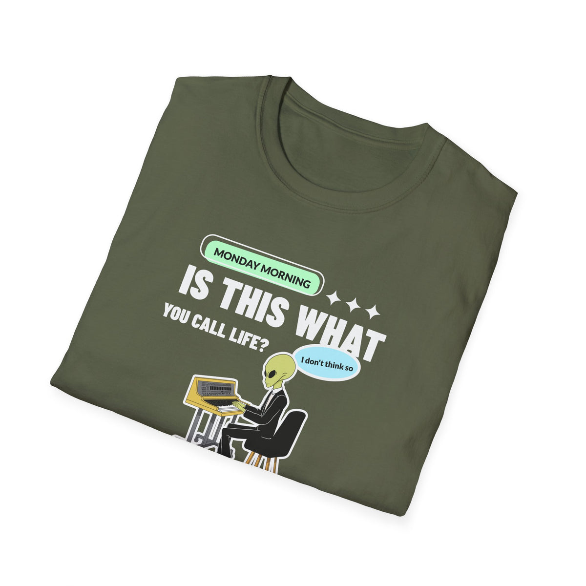 Funny UFO Aliens Graphic Unixes Gildan 100 Cotton Tee Shirt 120