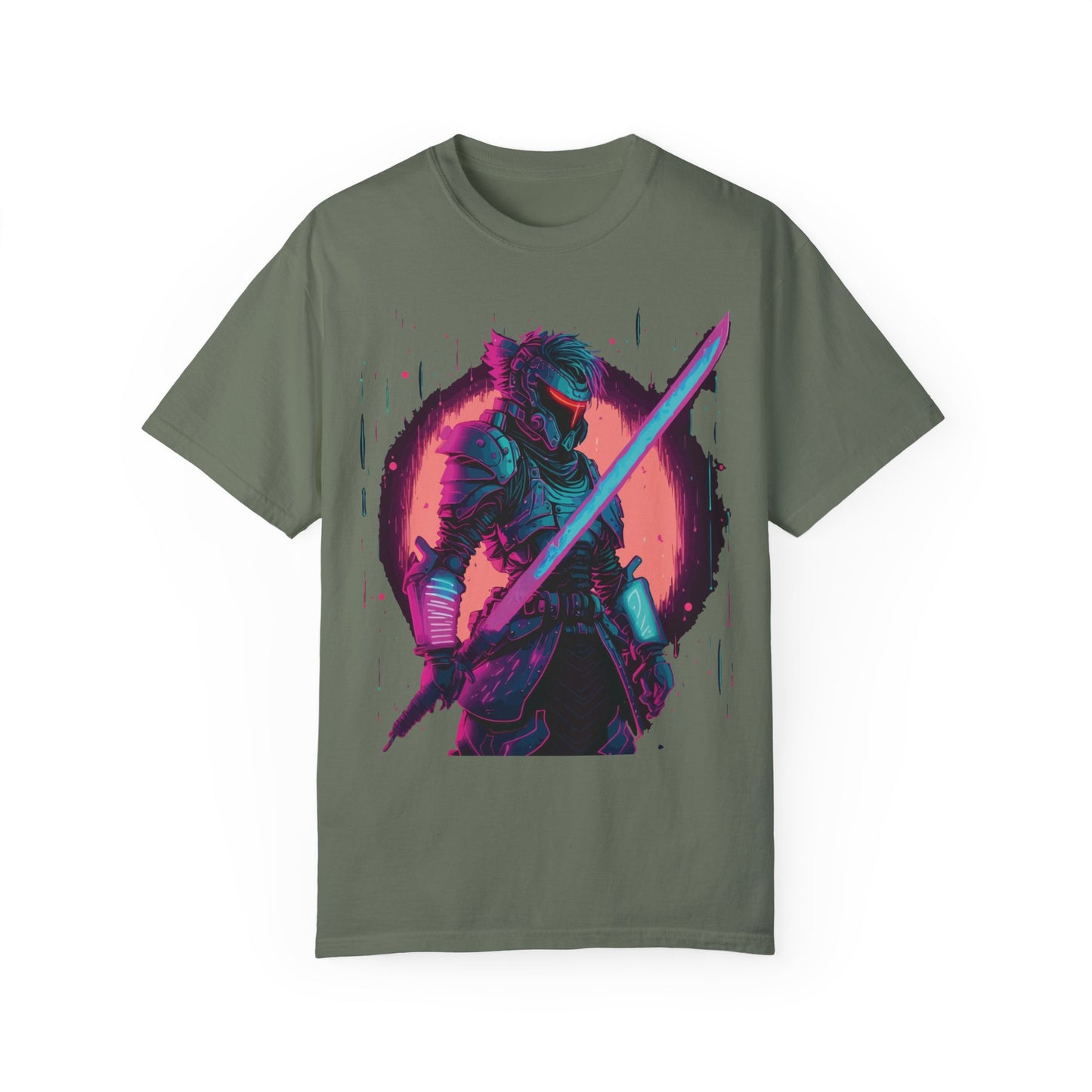 Unisex T-shirt with Knight in Armor