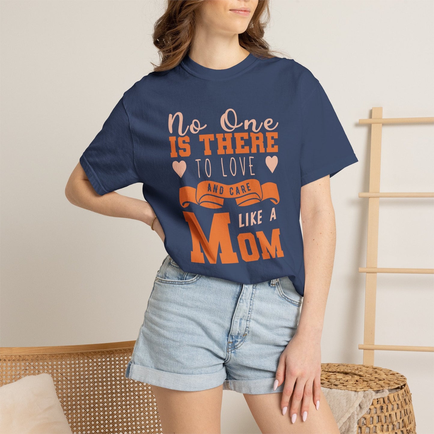 Mom T-shirt Mother Day Mama Tee Unisex Comfort Colors Garment-Dyed Cotton h47