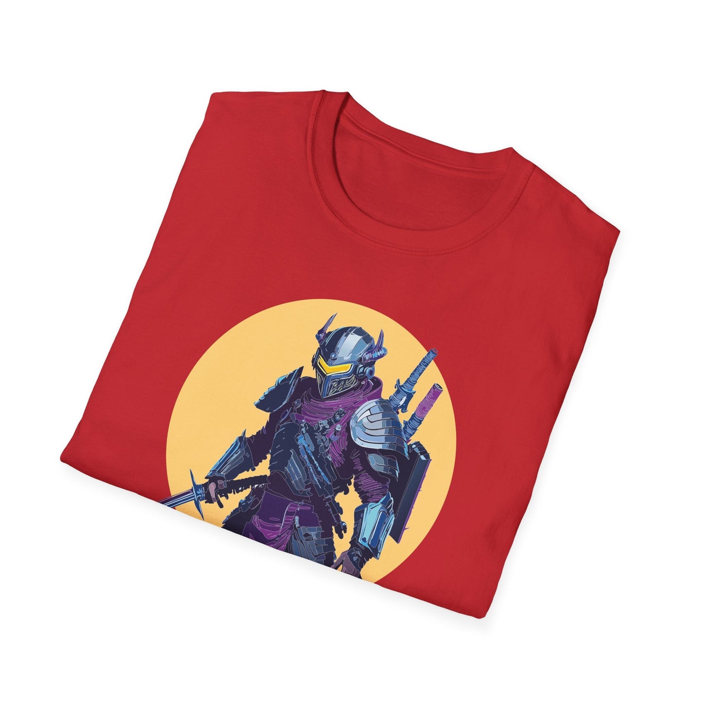 Samurai Shirt Unisex T Shirt Softstyle Gildan 64000 Cotton Tee Breathable Comfortable