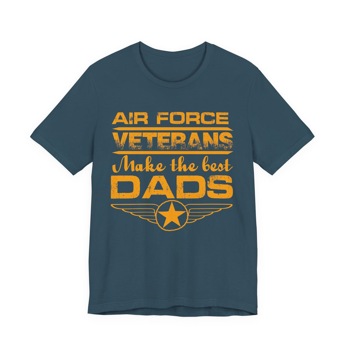 Air Force Veterans Make the Best Dads T-Shirt Military Dad Unisex Cotton Tee v48