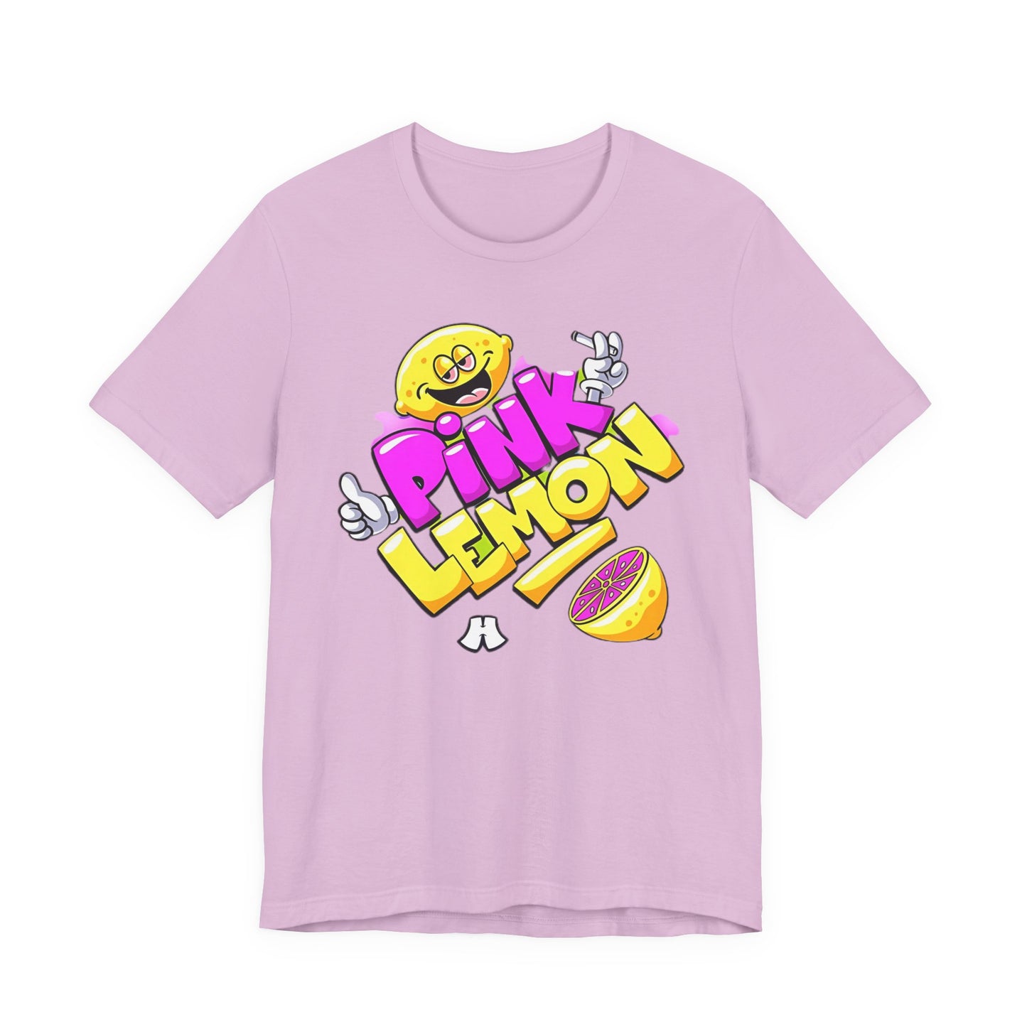 Lemon Graphic Tee, Graphic T-Shirt, Funny Lemon Shirt, Cute Cartoon Tees, Art T-Shirt, Art Design Tees