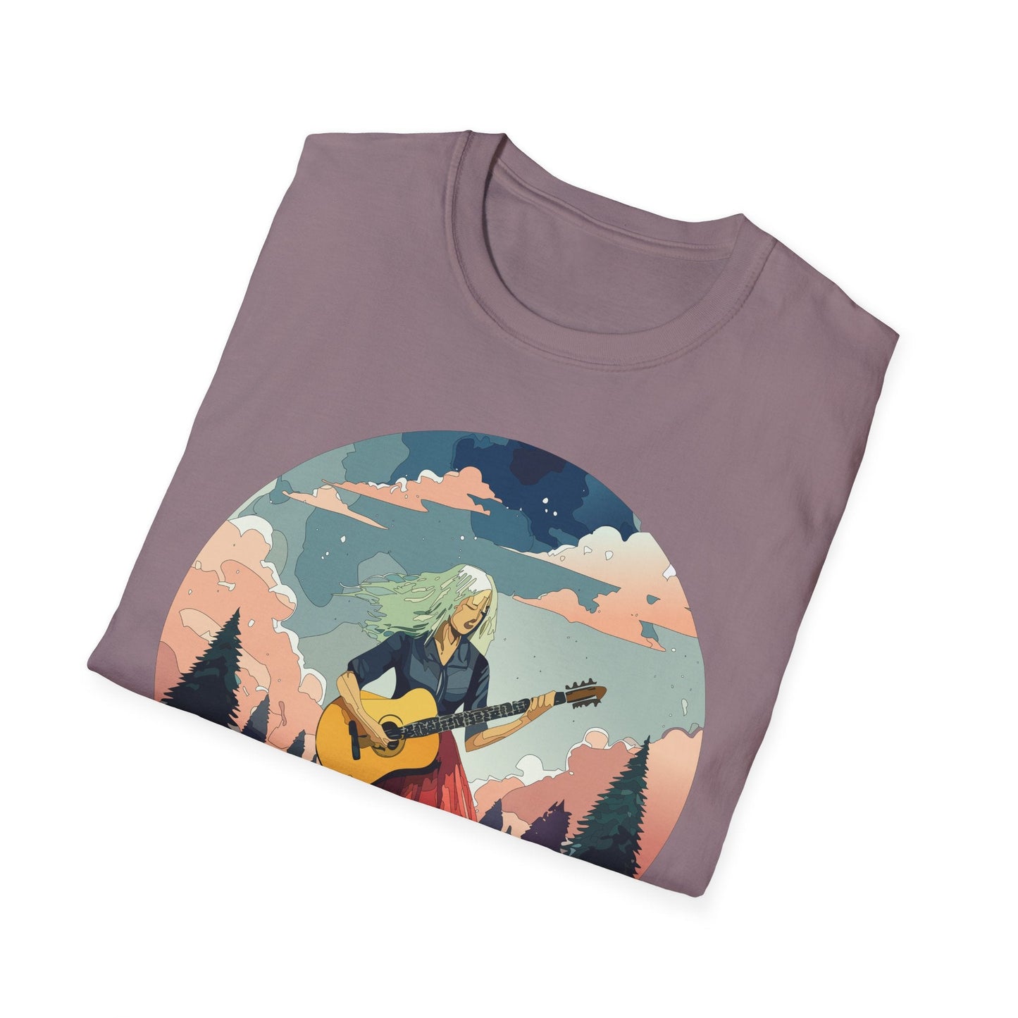 Womens Graphic T Shirt Art Design Ladies Tee Softstyle Gildan 64000 100 Percent Cotton
