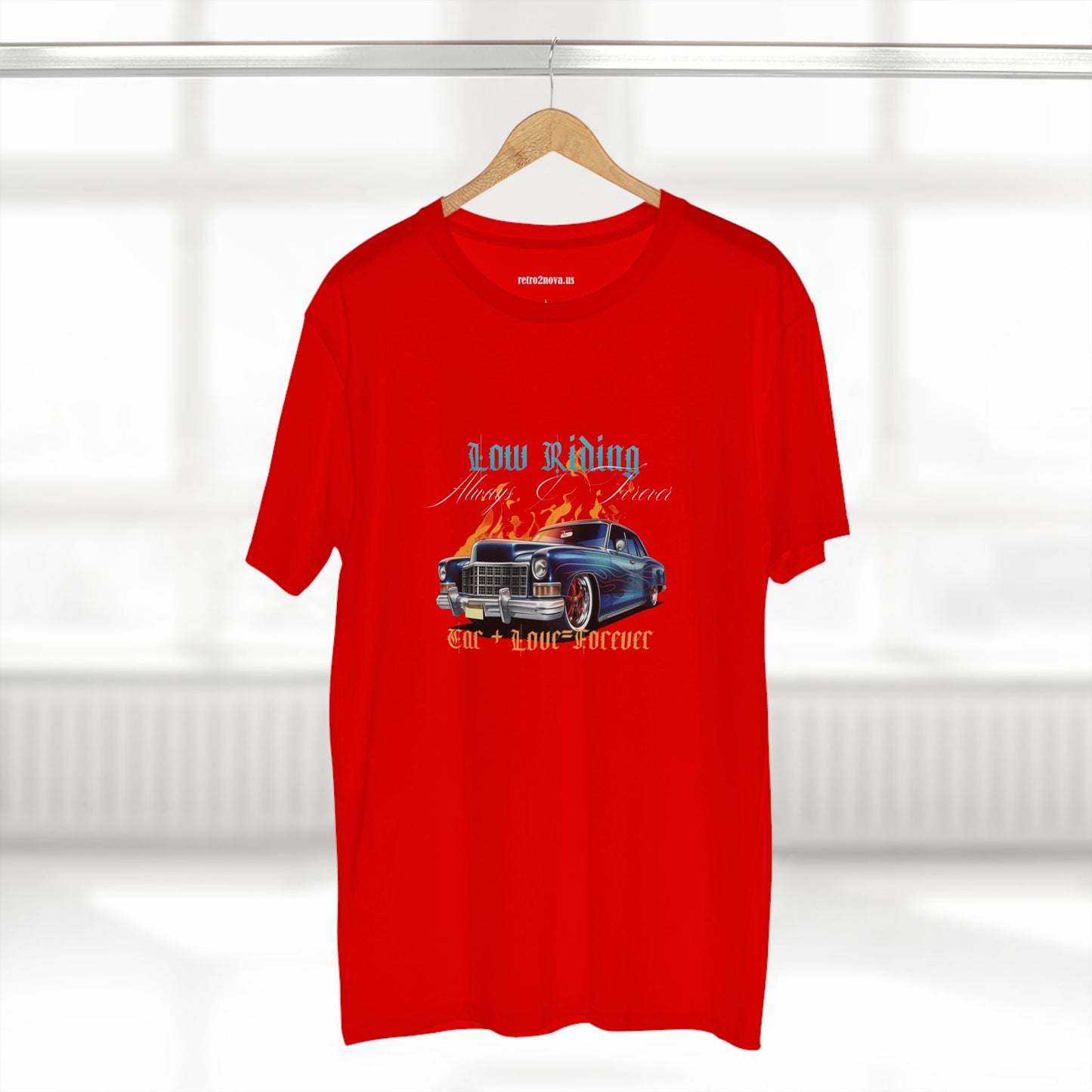 Retro Car Shirt RC28 Vintage Car Tee Unisex Premium Cotton With Original Art Design