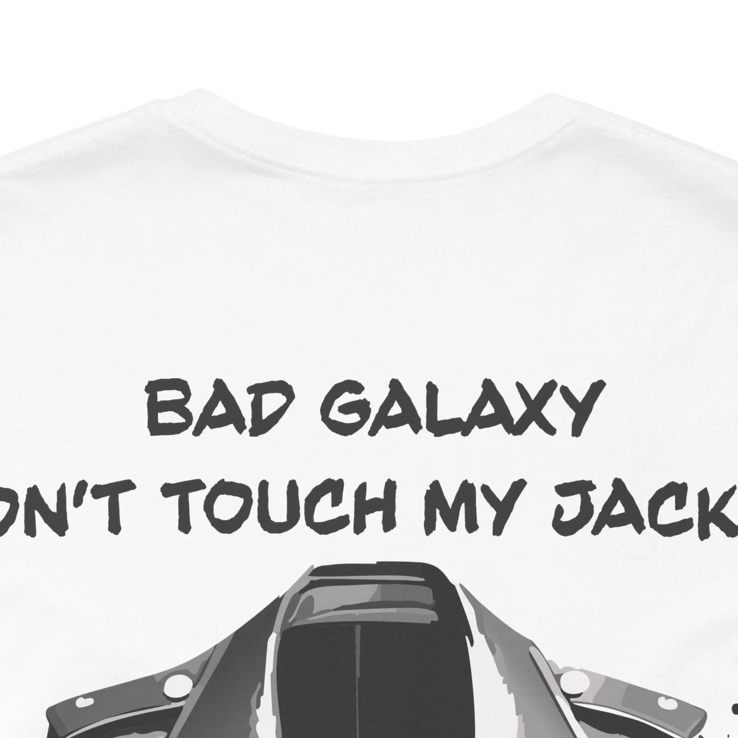 Bad Galaxy Punk Rock Tee Shirt Made In USA With Eco Friendly Ink 100 Percent Cotton