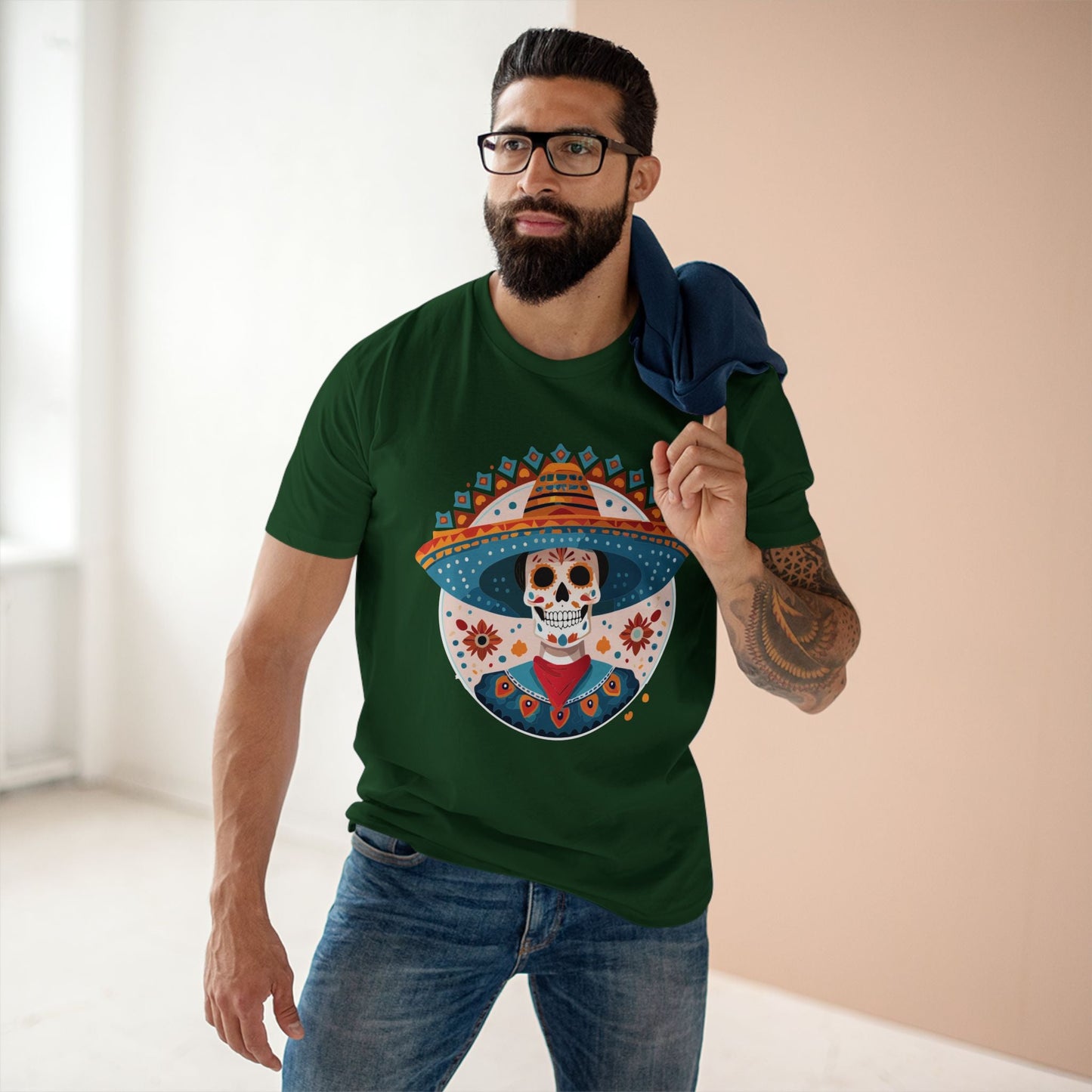 Skull Graphic Tee Unisex Premium Cotton Staple Tee With Original Art Design By Retro2Nova