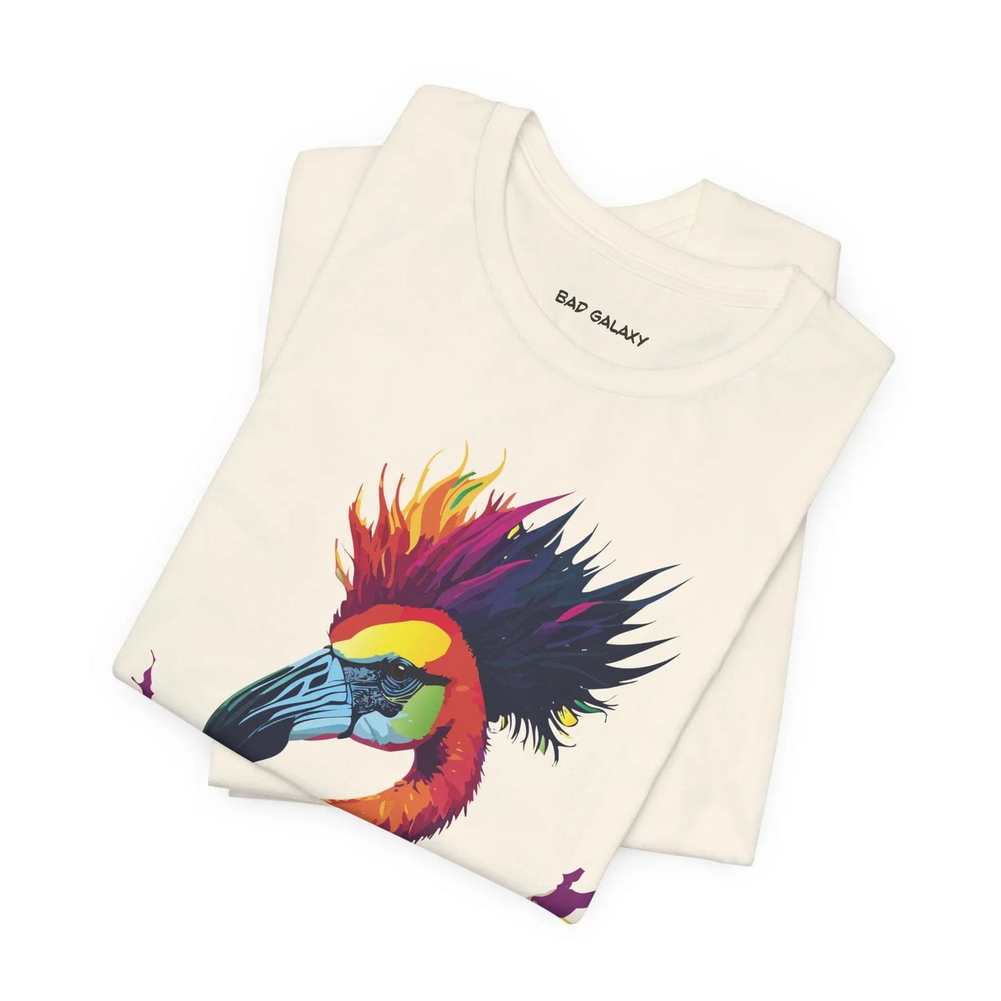 Animal T Shirt By Bad Galaxy Made To Order Cotton Tee With Eco Friendly Inks Soft Comfort Fit