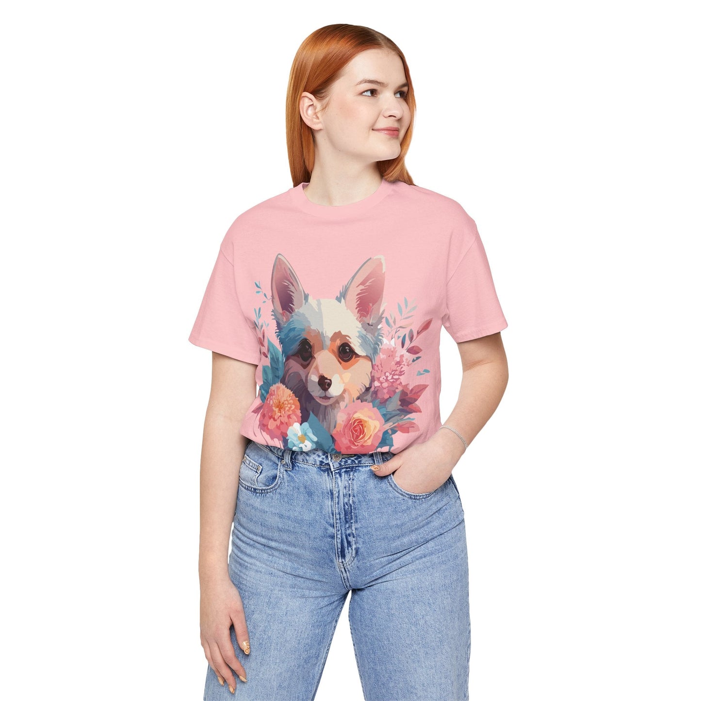 Dog Graphic Tee Unisex Short Sleeve Premium Vintage Inspired Artwork From Adelpha