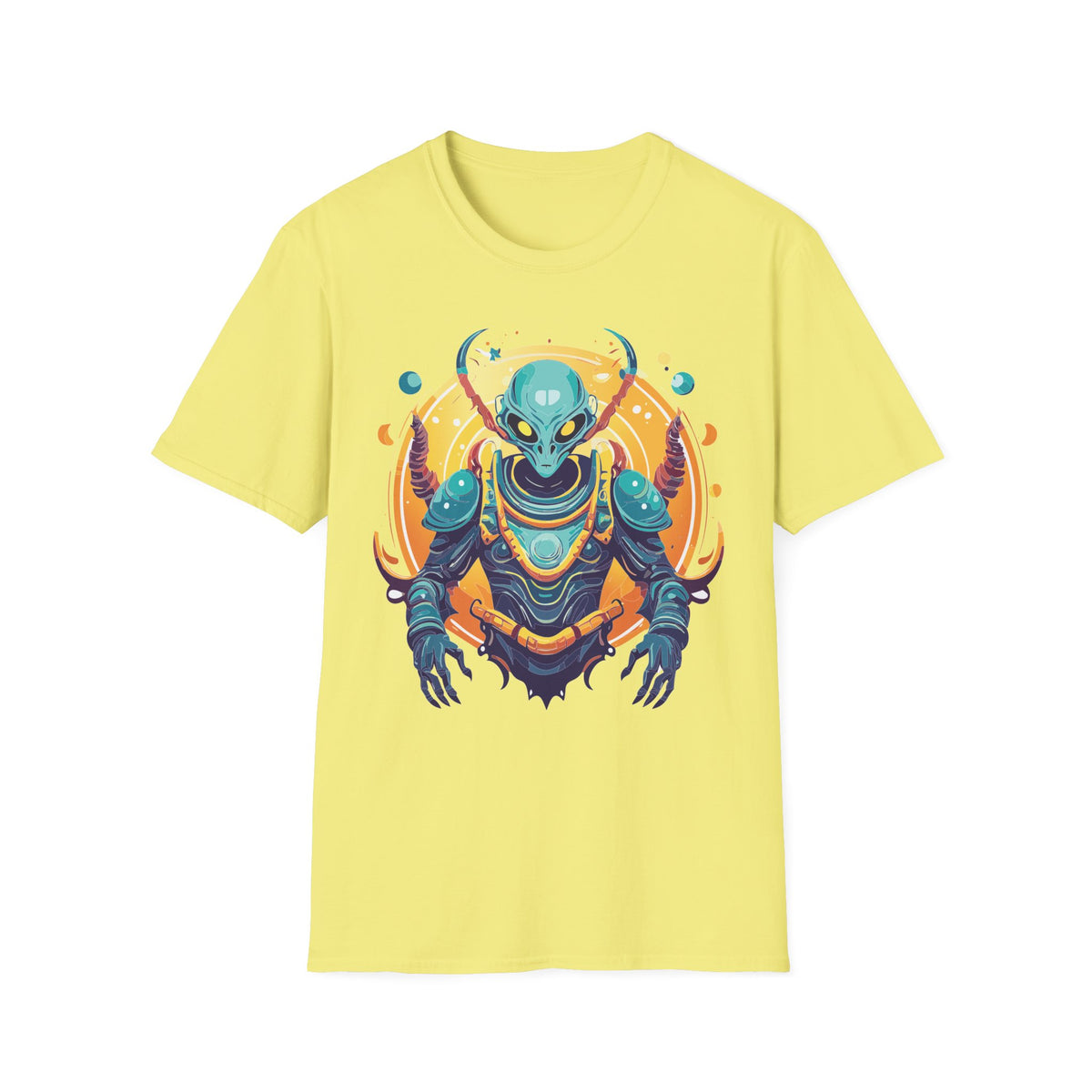 Alien Cosmos Graphic Tee Gildan Unisex 100 Cotton Tee Shirt a5