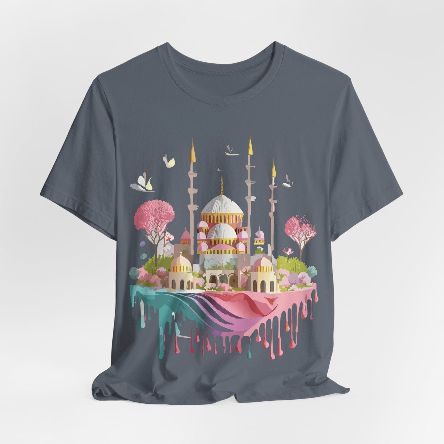 Istanbul Tourist Shirt Unisex Graphic Tee With Vintage Inspired Artwork By Adelpha