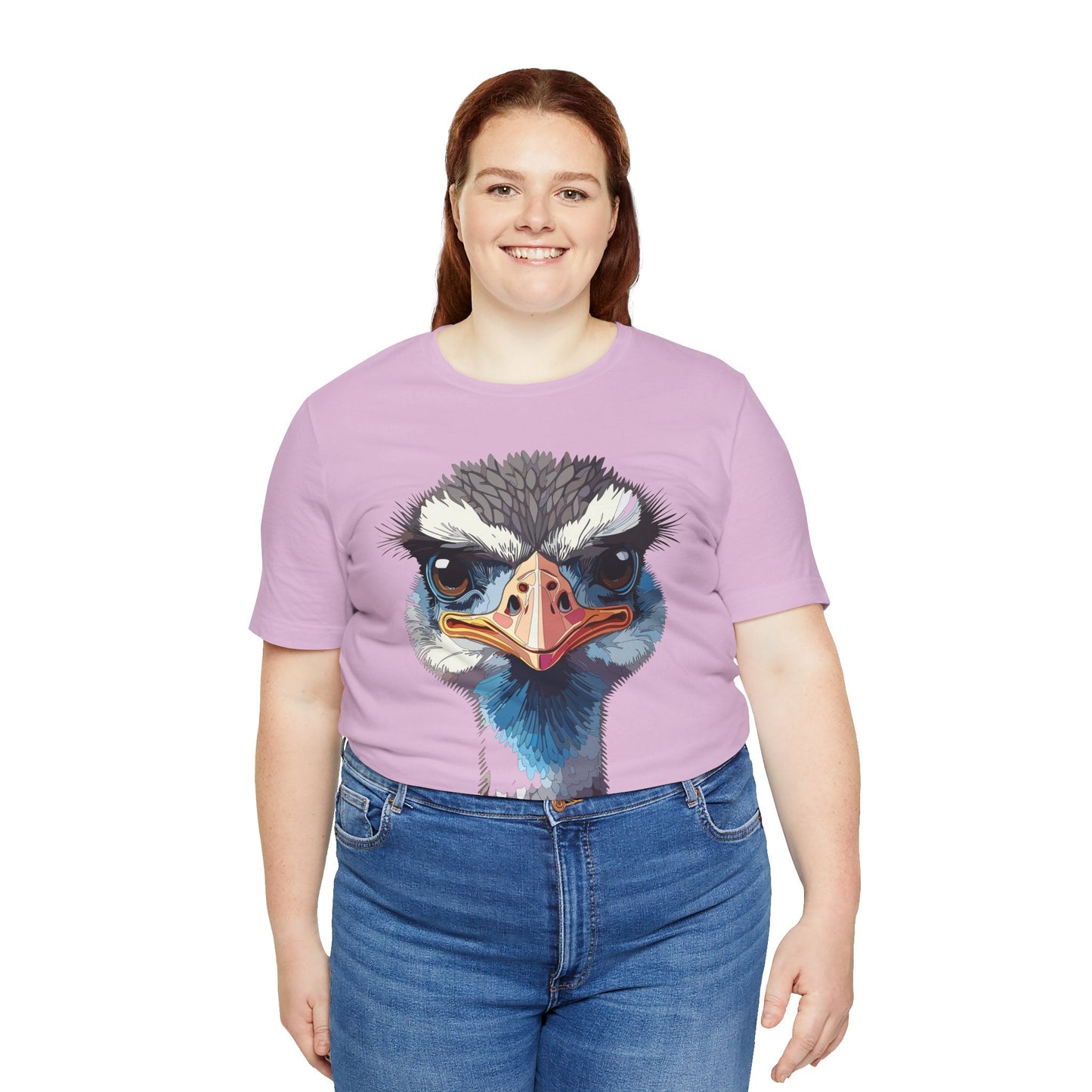 Unisex Animal Tee Shirt With Wildlife Art Design For Men And Women Gildan Softstyle 64000