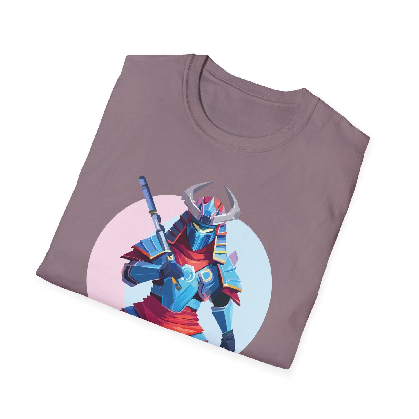 Samurai T Shirt Unisex Softstyle Tee Made From 100 Percent Ring Spun Cotton Gildan 64000