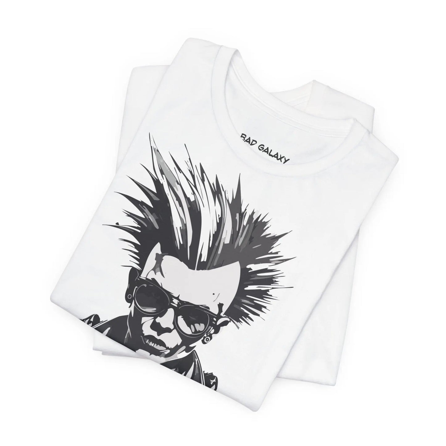 Punk Rock Tee Shirt 100 Percent Cotton Made To Order Eco Friendly Print Free Shipping Limited Time