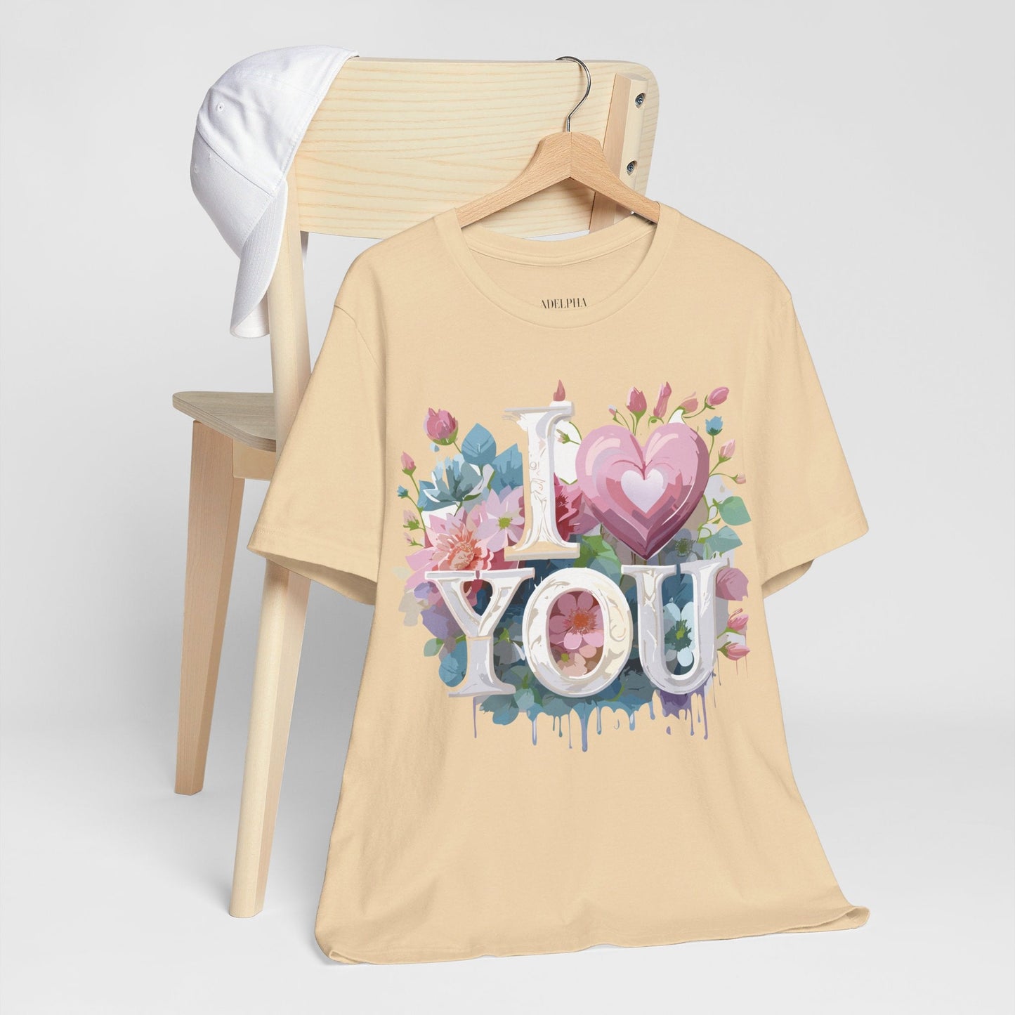 Valentine Graphic Tee Unisex Adelpha Art Design Vintage Inspired T Shirt For Everyday Wear