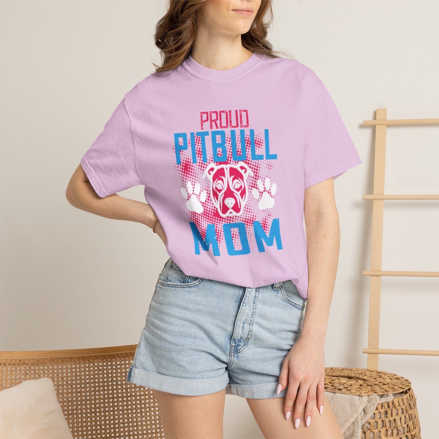 Mom T-shirt Mother Day Mama Tee Unisex Comfort Colors Garment-Dyed Cotton h91