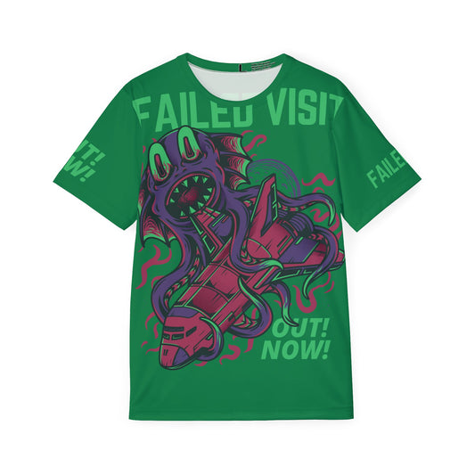 60-Be Fun Graphic T-Shirt, Art Design Poly Shirt, All Over Print Graphic Tee, Monsters T-Shirt, Cartoon Tees