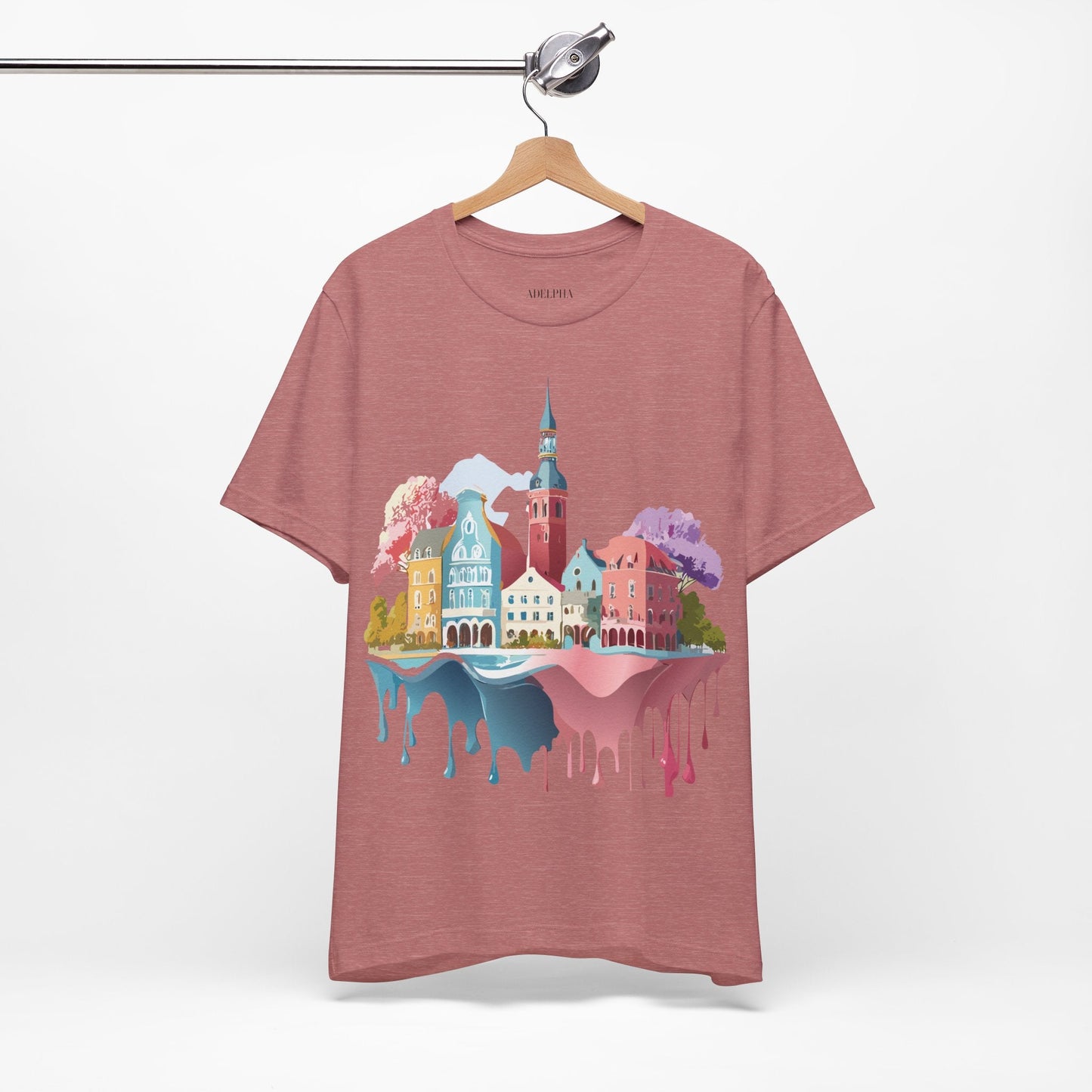 Germany Tourist Shirt Unisex Graphic Tee With Vintage Adelpha Artwork Short Sleeve