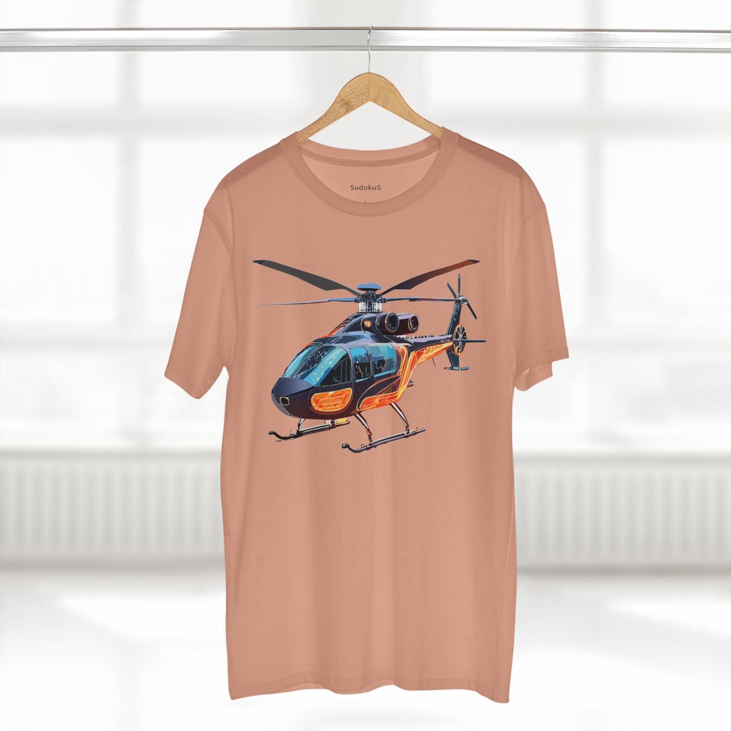 Chopper Graphic Unisex 100 Cotton Staple Tee 7