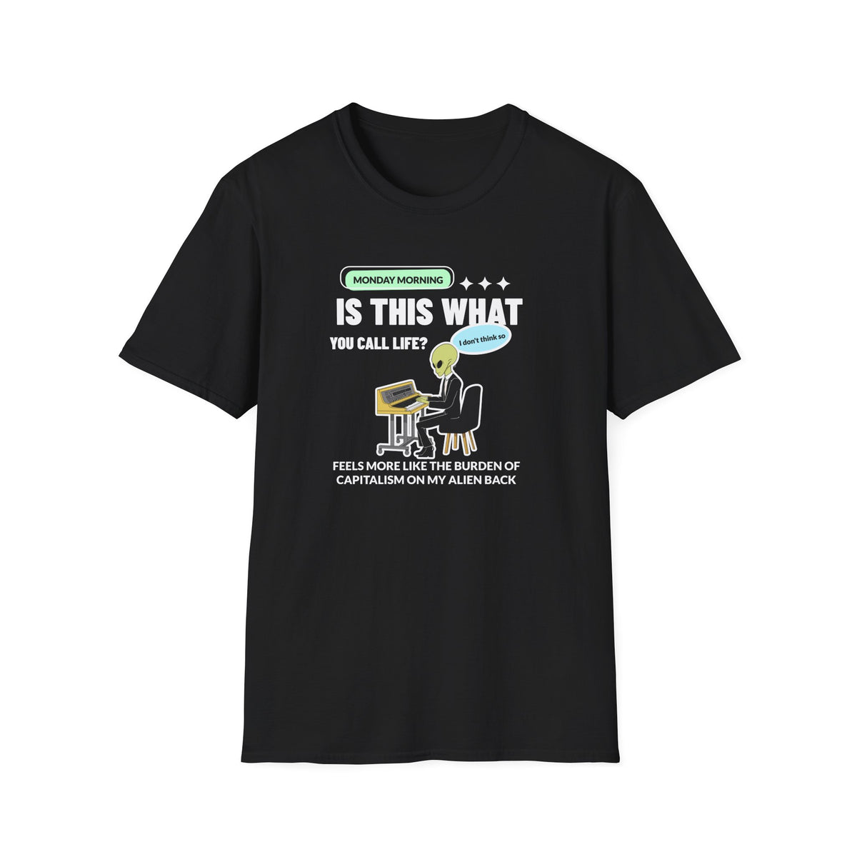 Funny UFO Aliens Graphic Unixes Gildan 100 Cotton Tee Shirt 120