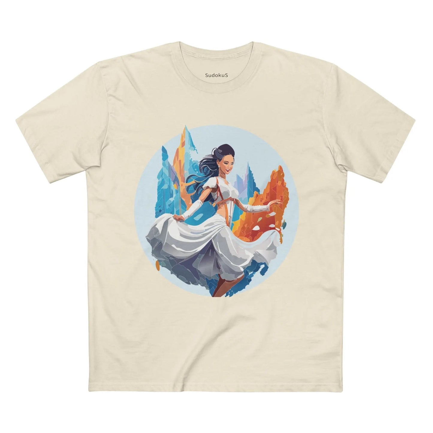 Dancer Graphic Unisex 100 Cotton Staple Tee 14