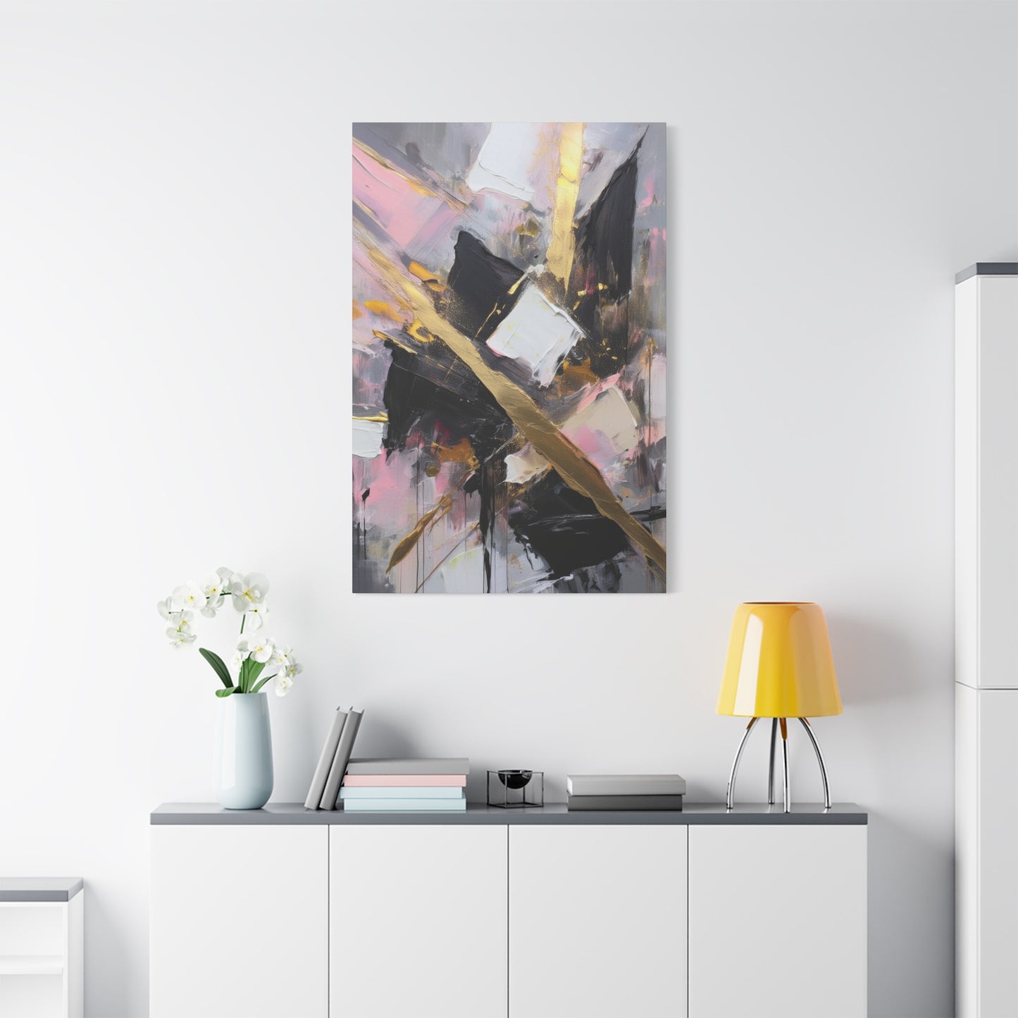 Abstract Oil Painting Print Canvas 20x24,20x30,24x30 24x32,24x36,30x40 32x48,36x48,40x60 Pine-Wood Inner Frame ABS-216