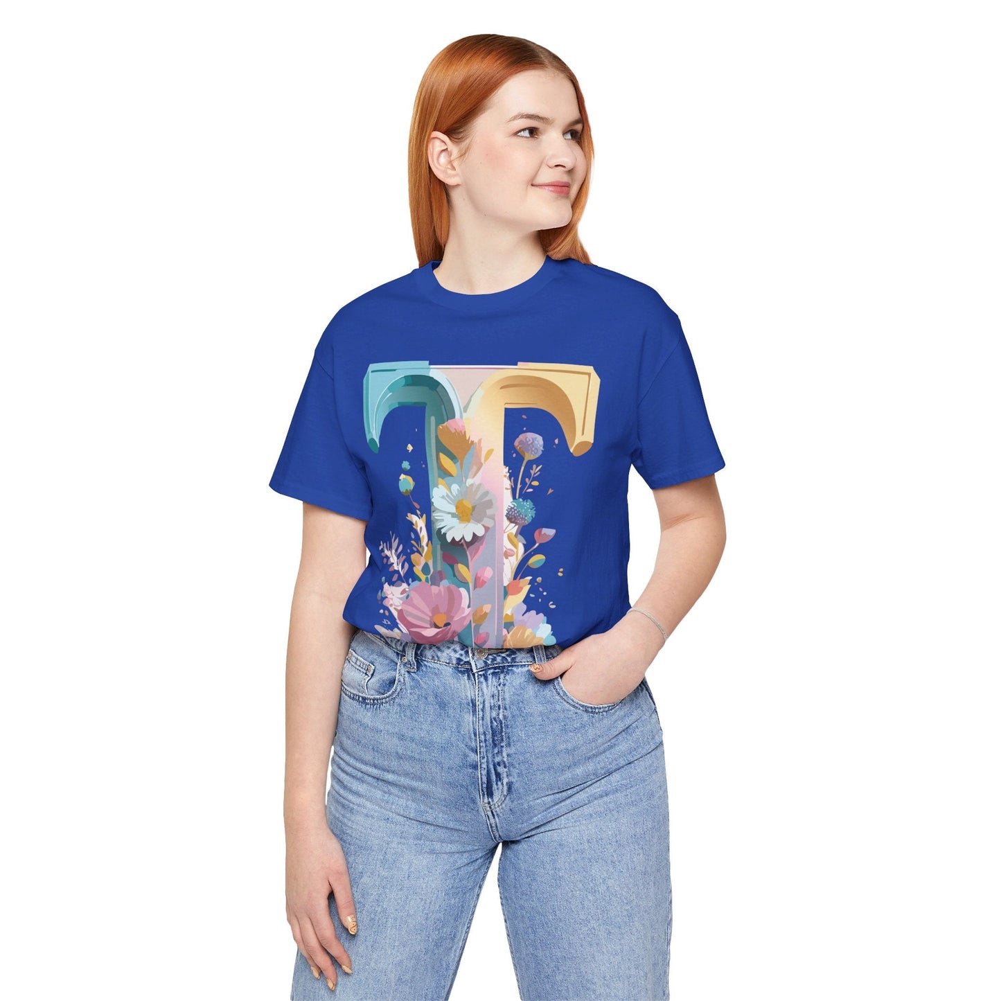 Unisex Graphic T Shirt Letter Shirt Adelpha Vintage Inspired Art Tee Short Sleeve