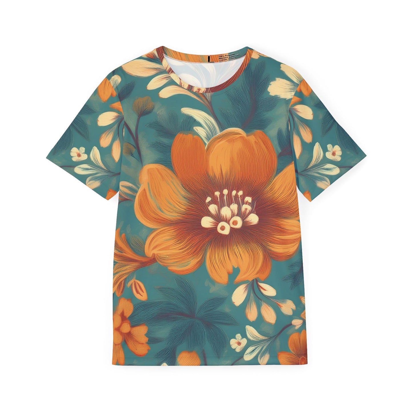 Unisex Floral Shirt, Floral Tee Shirt
