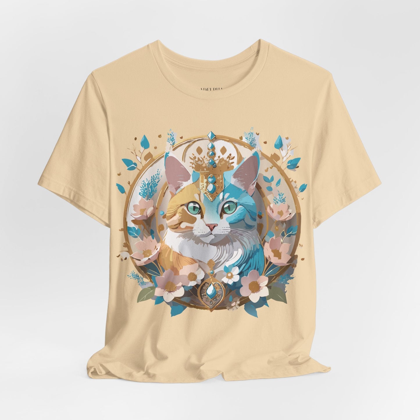 Adelpha Medallion Graphic Tee Unisex Short Sleeve Vintage Inspired Original Art Design