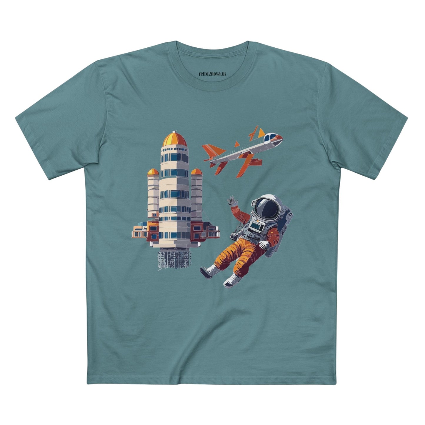 Cosmos Astronaut Shirt CS 17 Unisex Premium Cotton Tee With Original Art Design Edition
