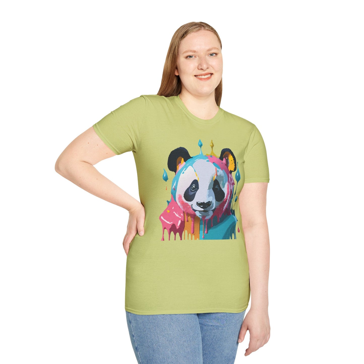 Panda Shirt Unisex T Shirt Panda Lover Gift Gildan Softstyle Tee 100 Percent Cotton