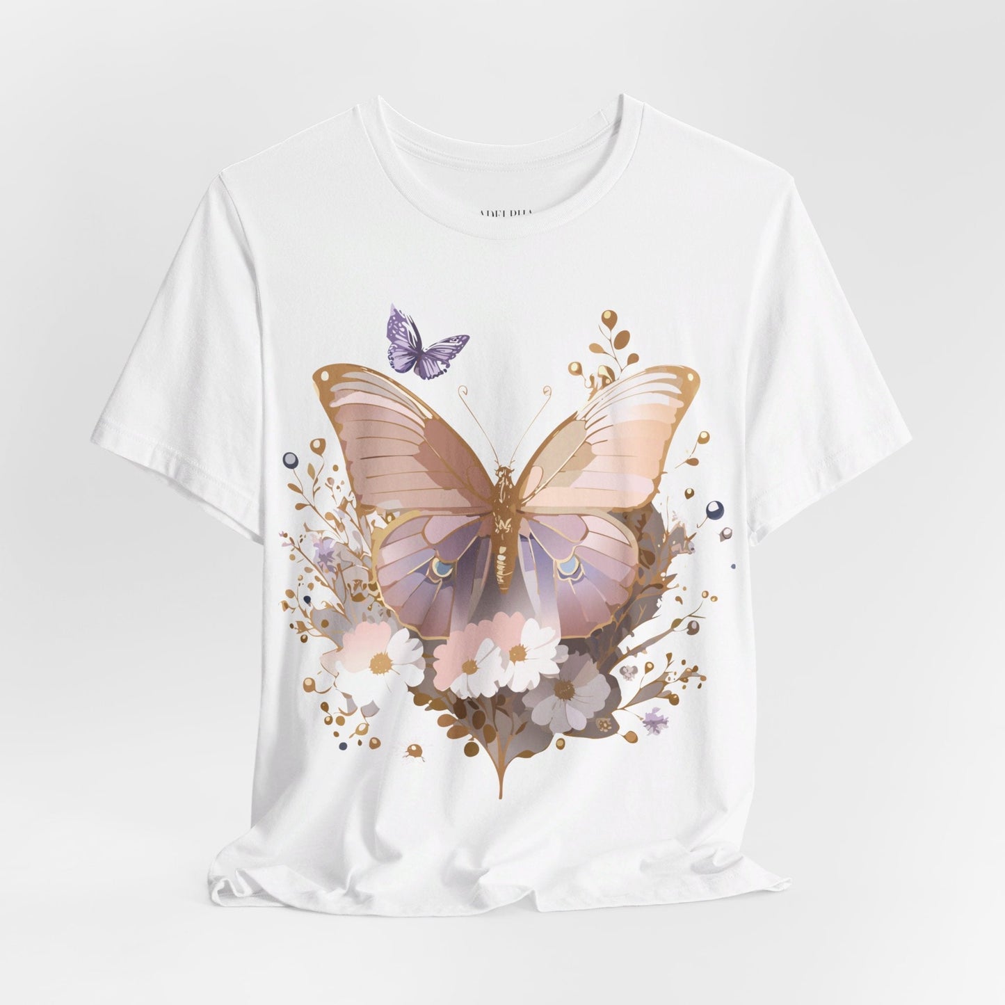 Adelpha Graphic Tee Unisex Jersey Short Sleeve Vintage Inspired Art Design Tee