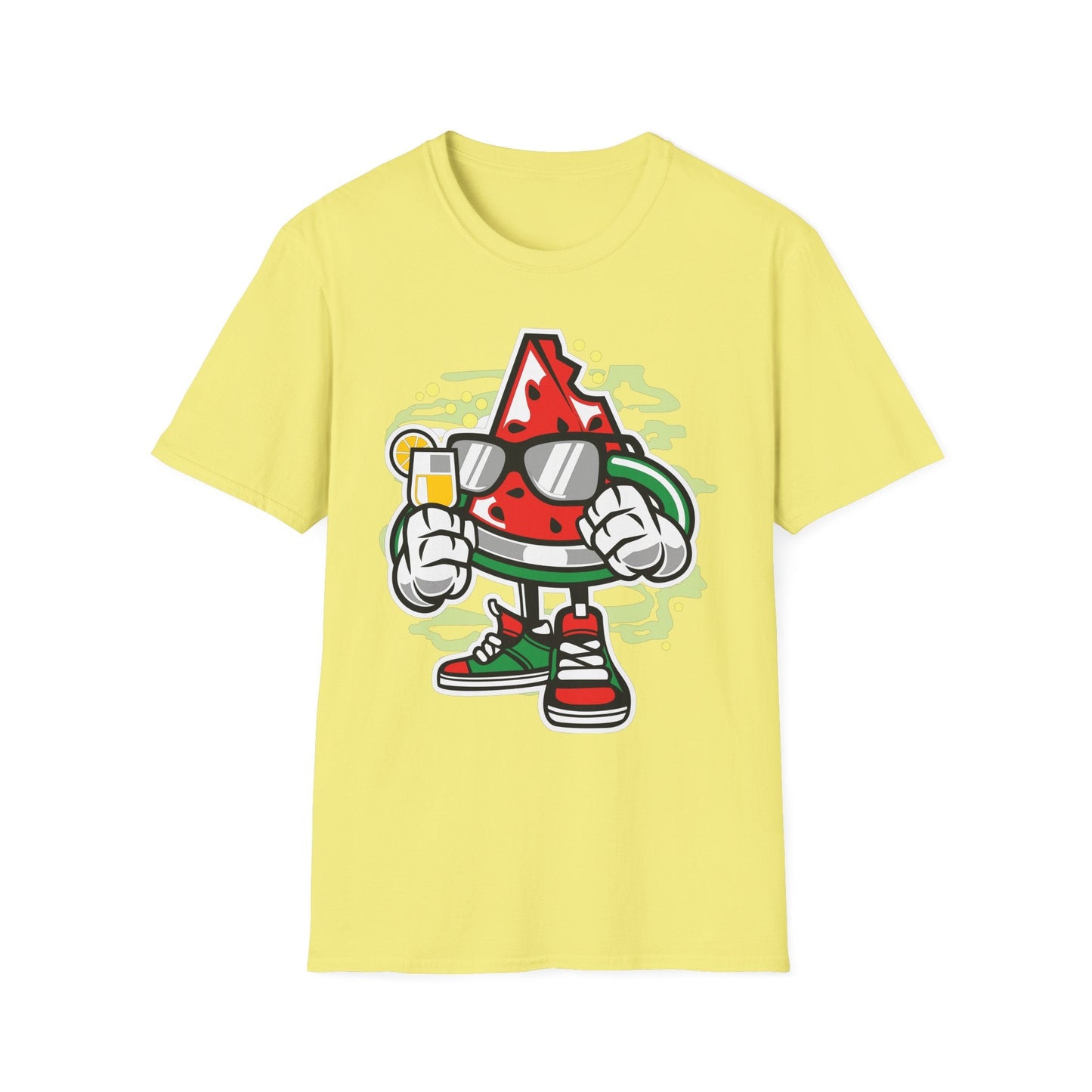 Cartoon T Shirt Animation T Shirt Funny Tee Shirt Unisex Gildan Softstyle 64000 Artwork