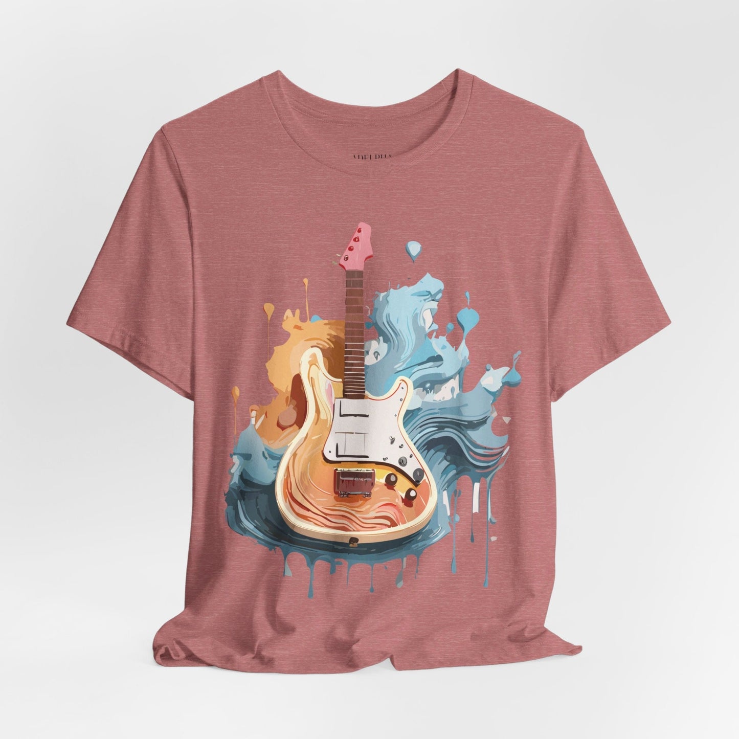 Adelpha Music Graphic T Shirt Unisex Jersey Short Sleeve Vintage Inspired Tee Art Collection