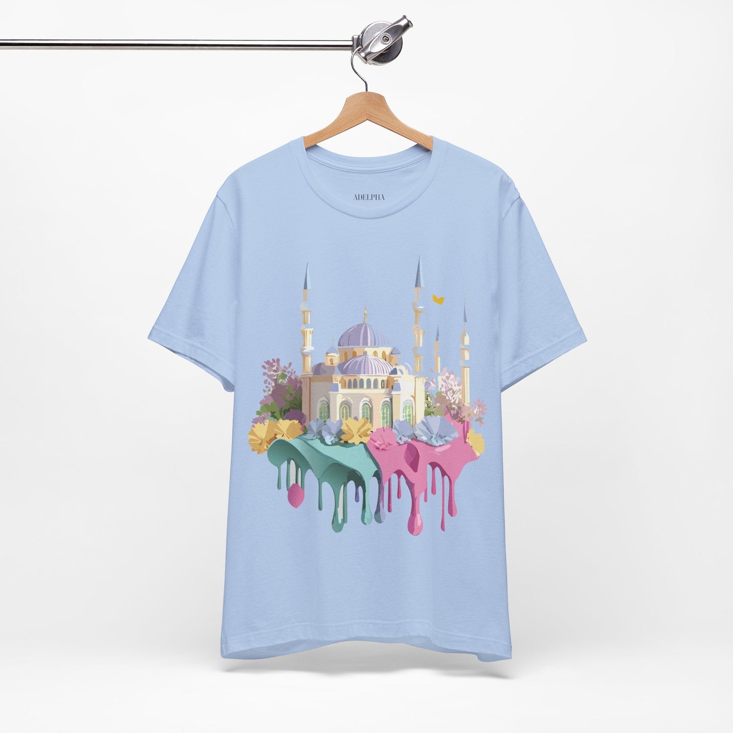 Adelpha Istanbul Graphic T Shirt Unisex Short Sleeve Art Design Tee For Everyday Wear