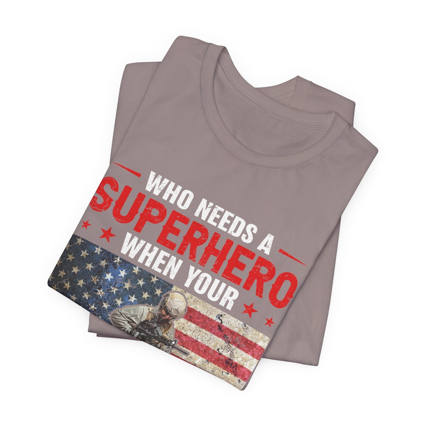American Flag Graphic Unisex Cotton Tee v43
