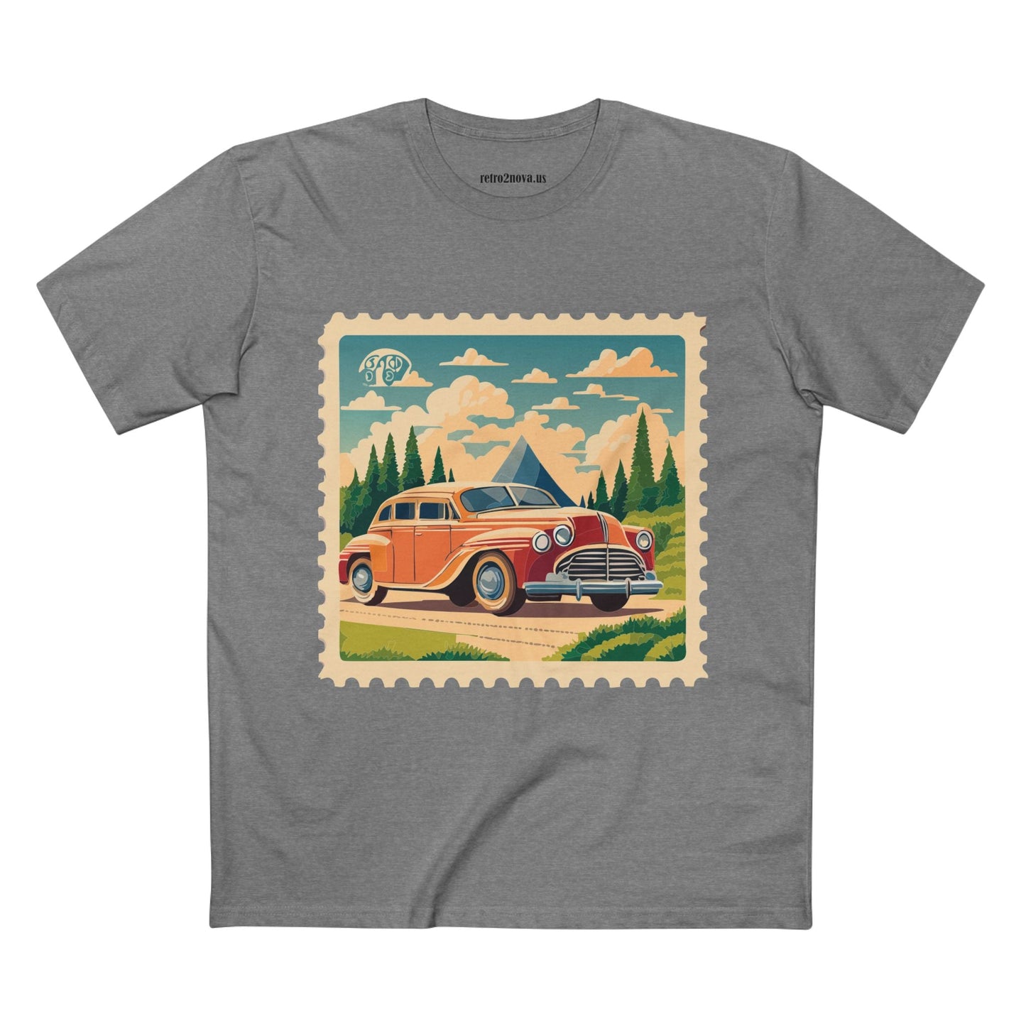 Stamp Shirt Postage Stamp Tee PS-30 Unisex Premium Cotton Original Art Design By Retro2Nova