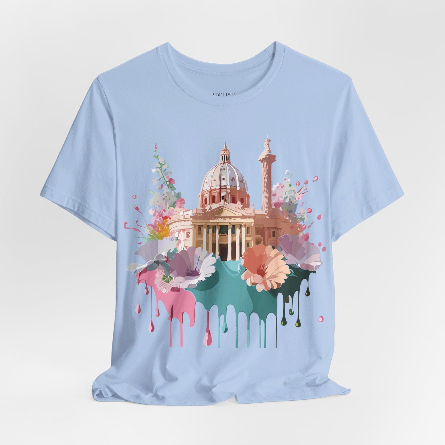 Unisex Rome Graphic Tee Tourist Shirt Adelpha Vintage Artwork Premium Comfort Everyday Wear