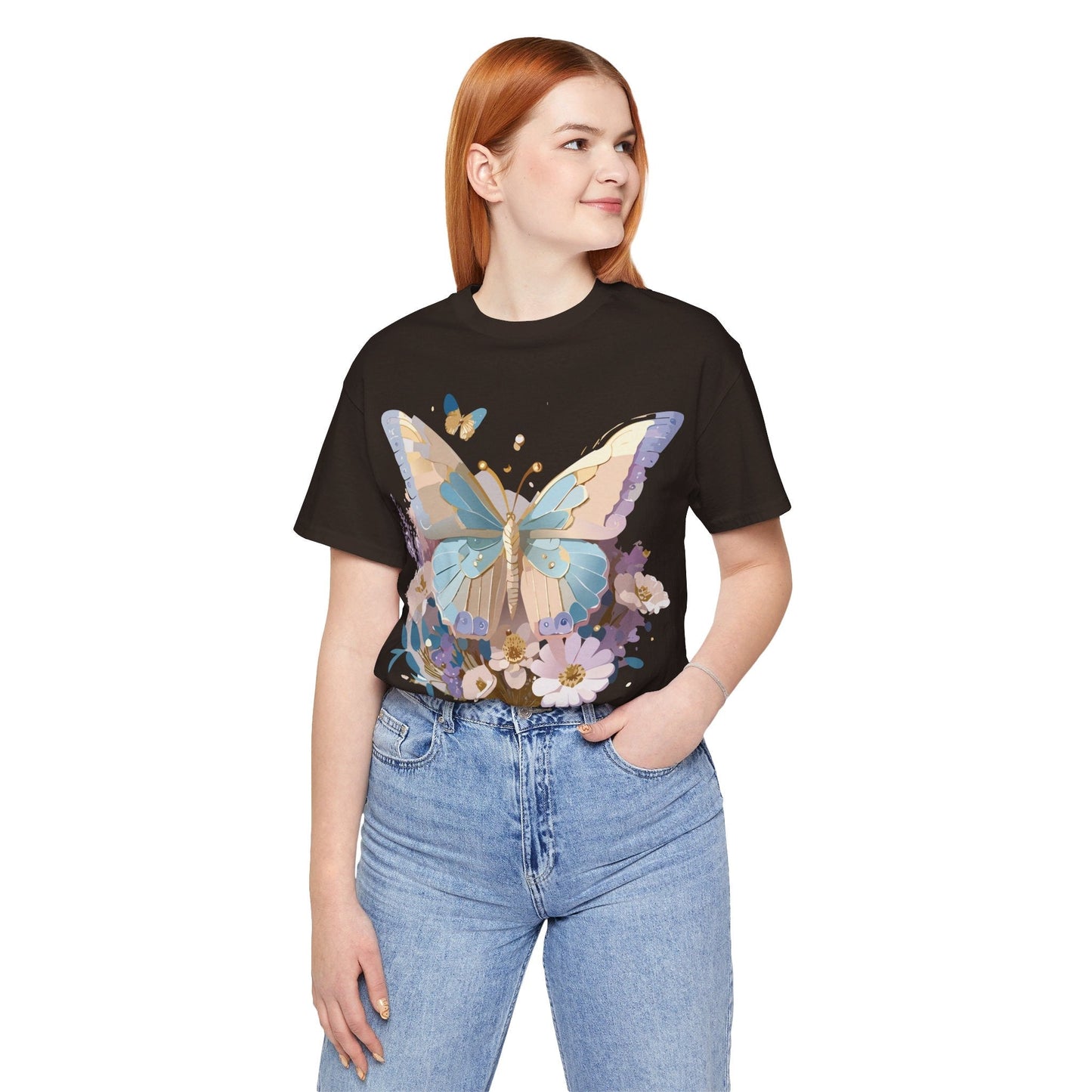 Adelpha Butterfly Graphic Tee Unisex Jersey Short Sleeve Shirt