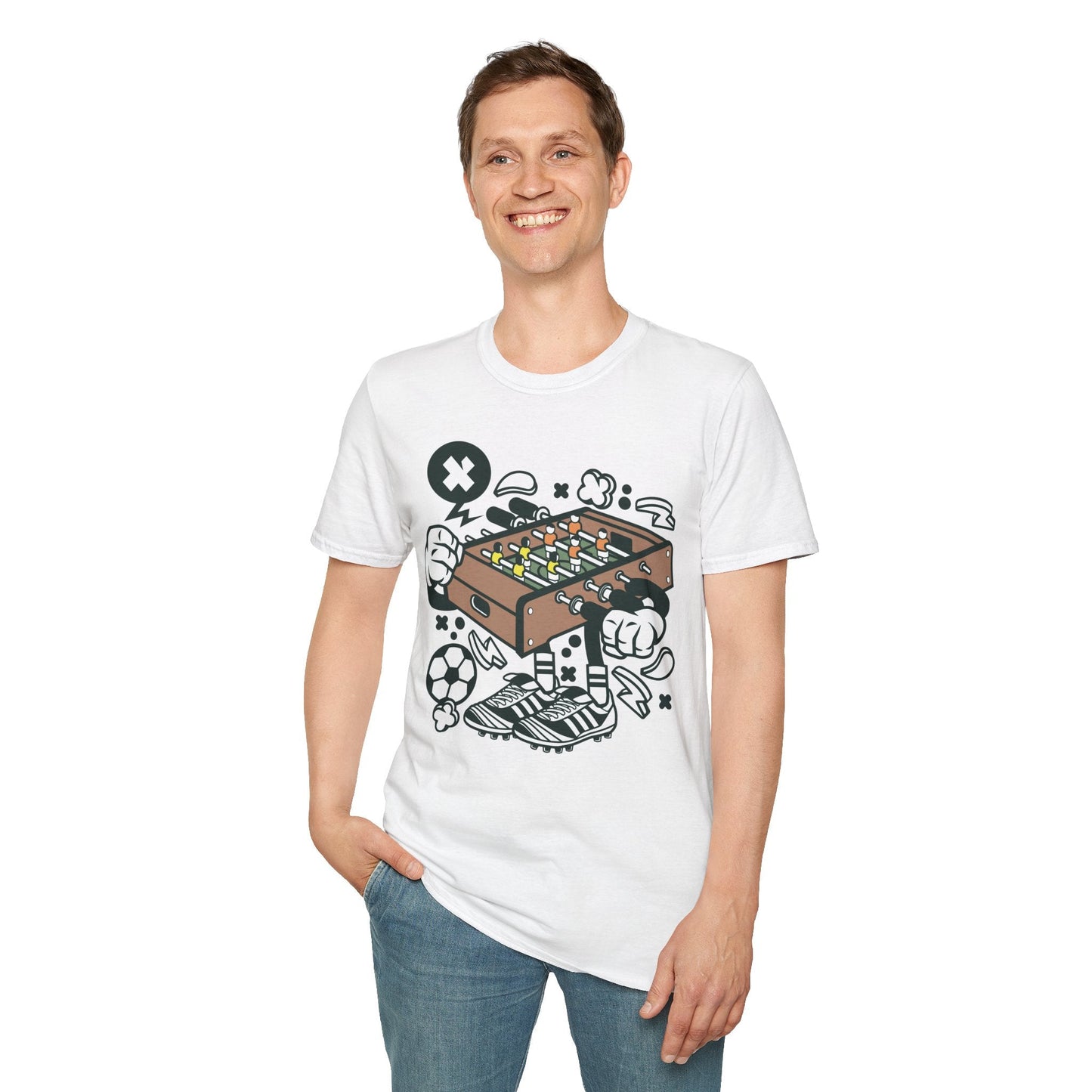 Funny Cartoon T Shirt Animation Tee Unisex Softstyle 64000 Ring Spun Cotton Premium Lightweight