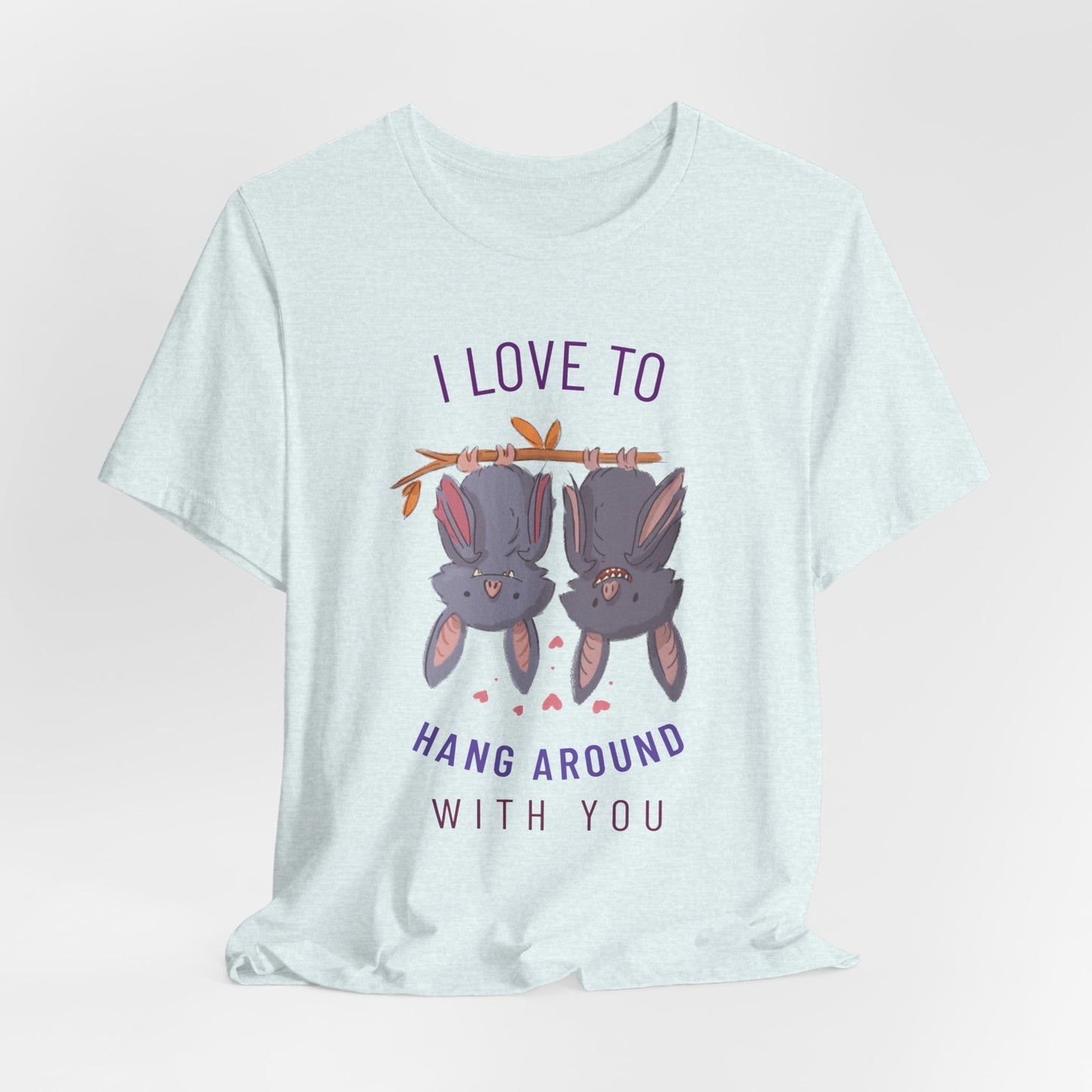 Hanging Bat T-Shirt, Love T-Shirt, Valentine Day Shirt 15