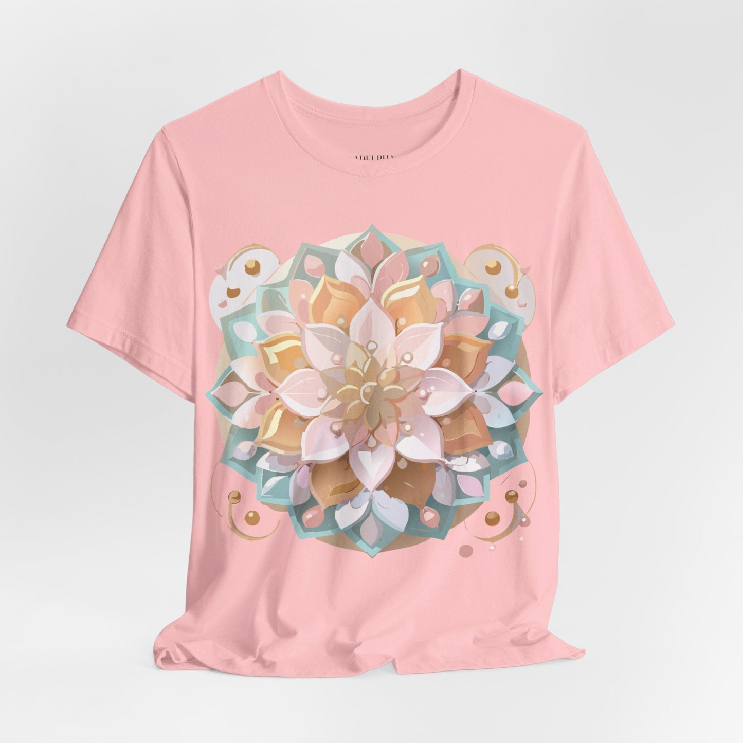 Mandala Shirt Graphic Tee Unisex Adelpha Vintage Inspired Art Design Premium Apparel