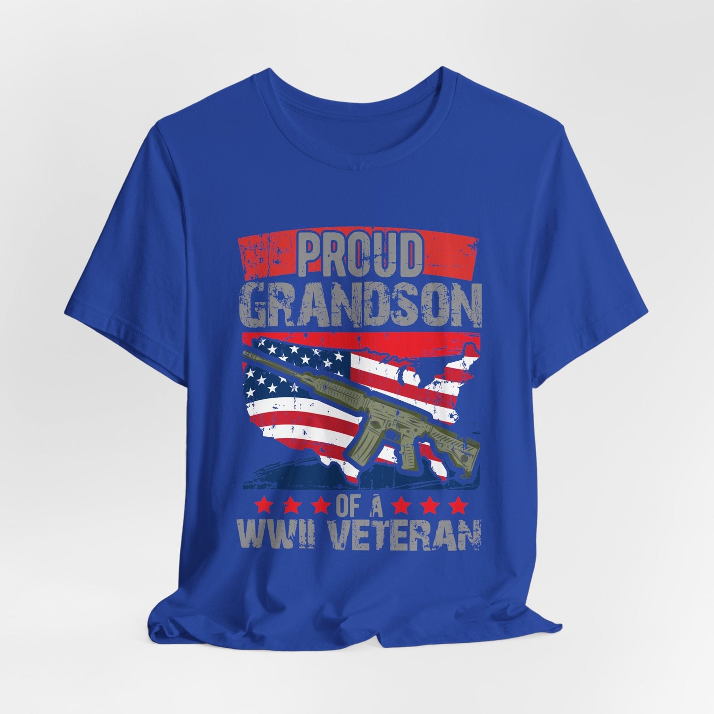 Army Veteran Patriotic Graphic Design Unisex Cotton T-Shirt v16