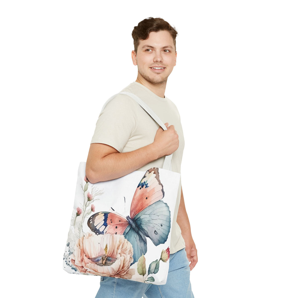 Butterfly Canvas Tote