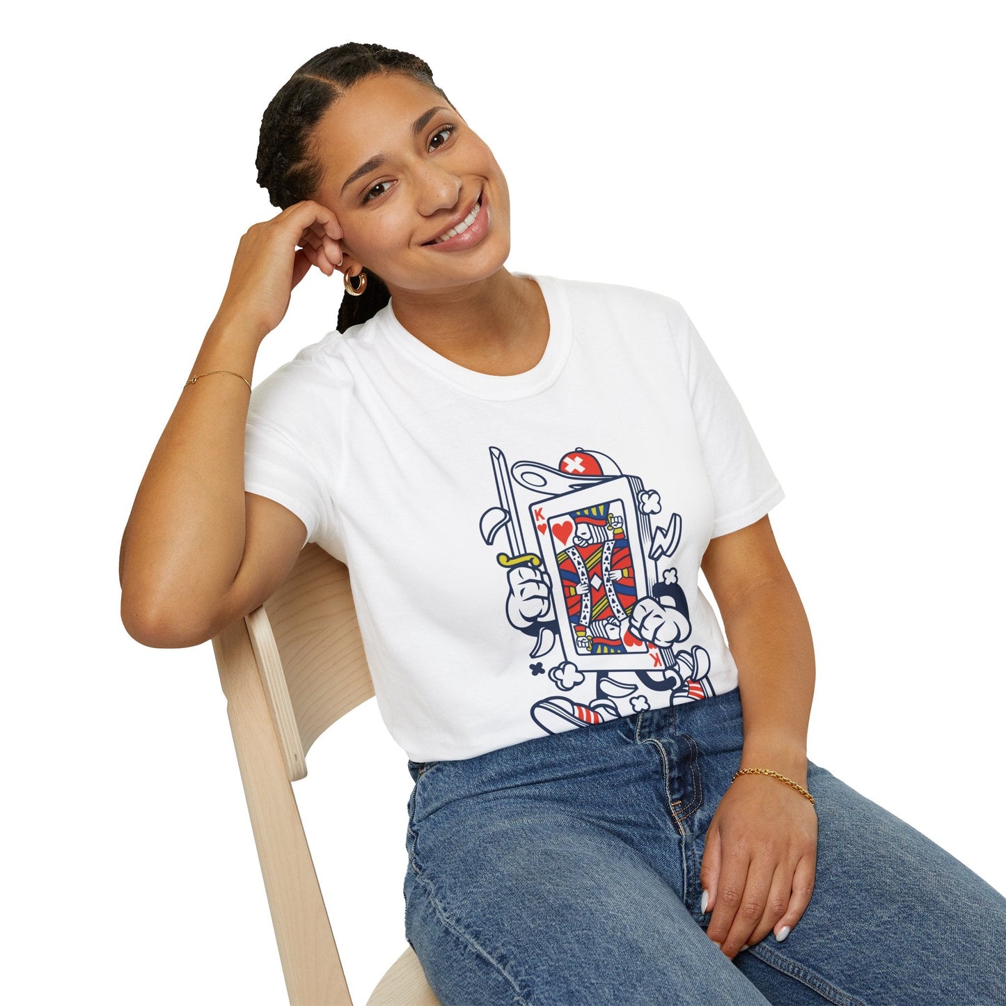Cartoon T Shirt Animation T Shirt Funny Tee Shirt Unisex Gildan Softstyle 64000 Cotton Comfort