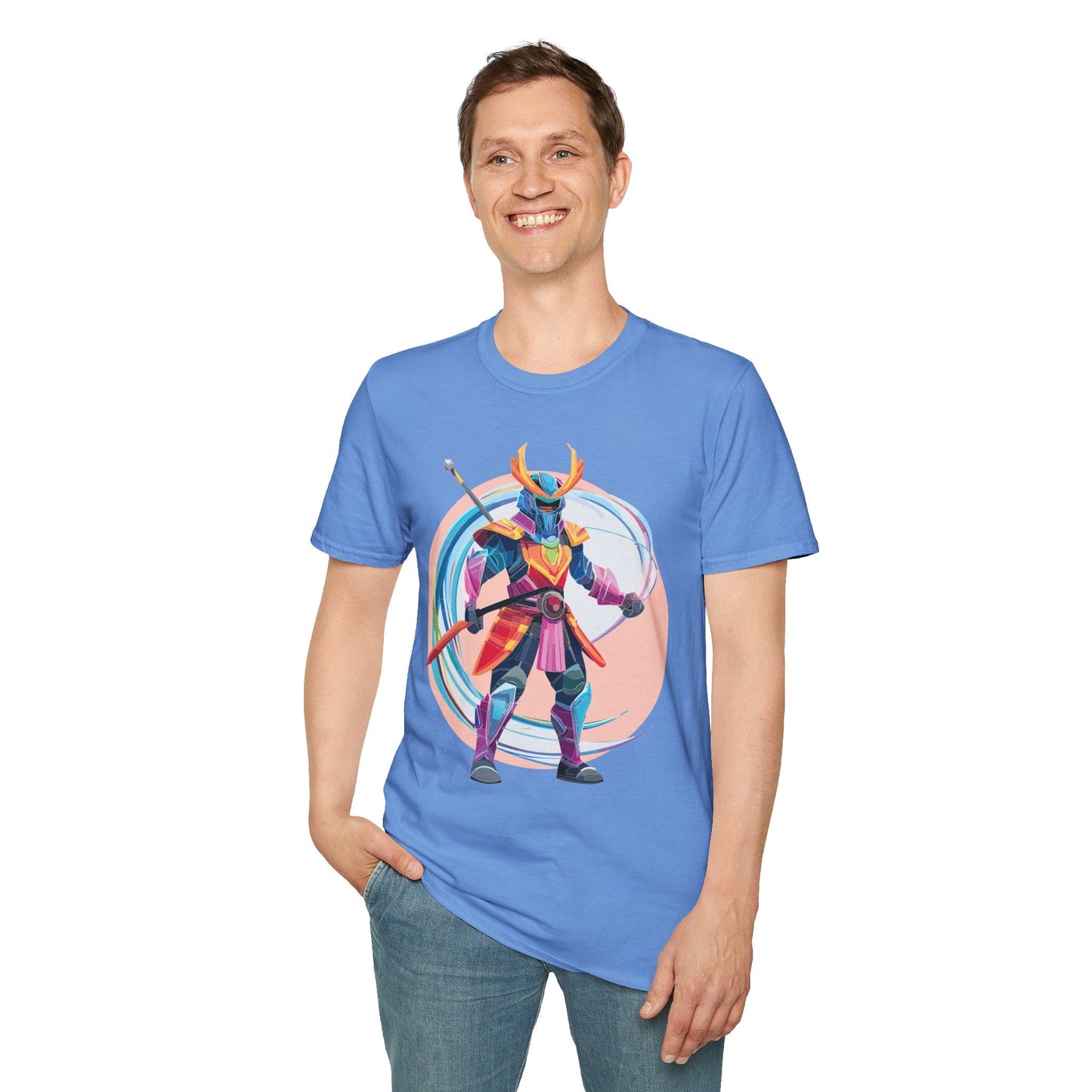 Samurai Shirt Unisex Softstyle T Shirt Gildan 64000 Ring Spun Cotton Tee For Everyday Comfort