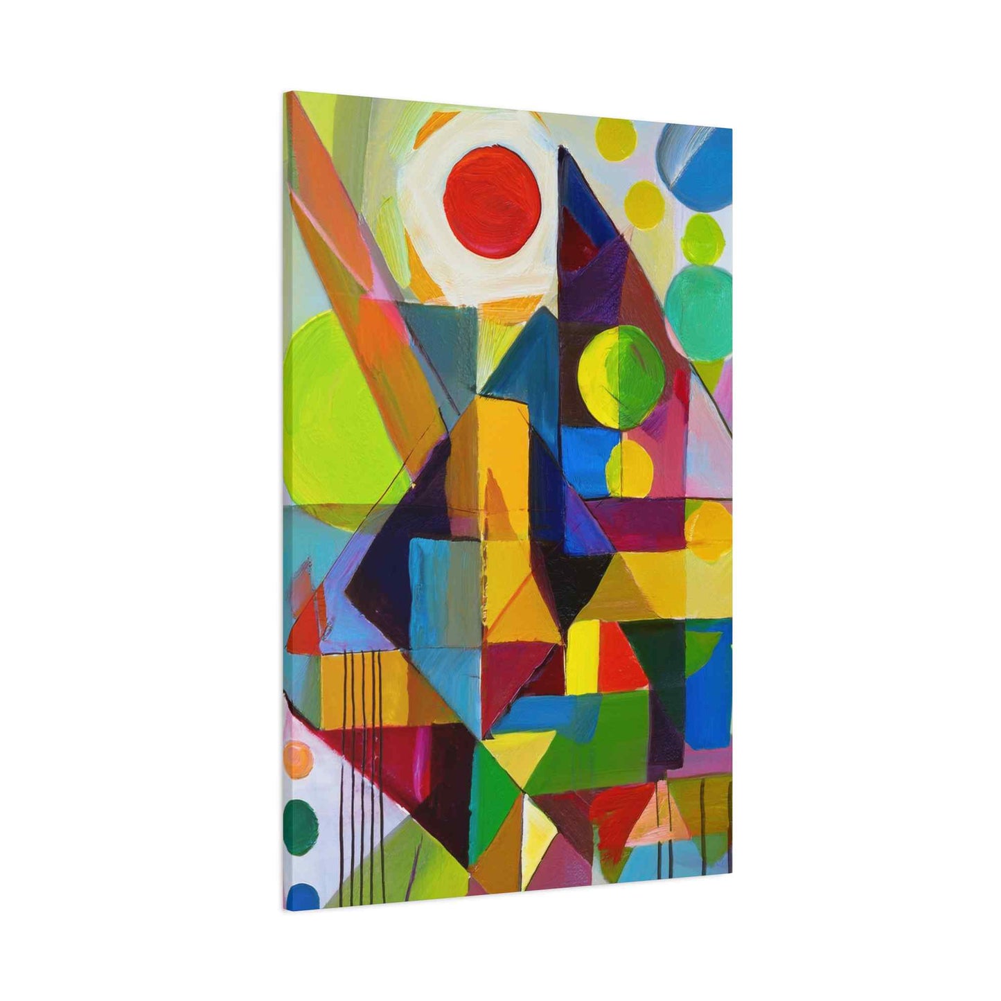 Abstract Painting Print Canvas 20x24,20x30,24x30, 24x32,24x36,30x40, 32x48,36x48,40x60 Pine-Wood Inner Frame ABS-6